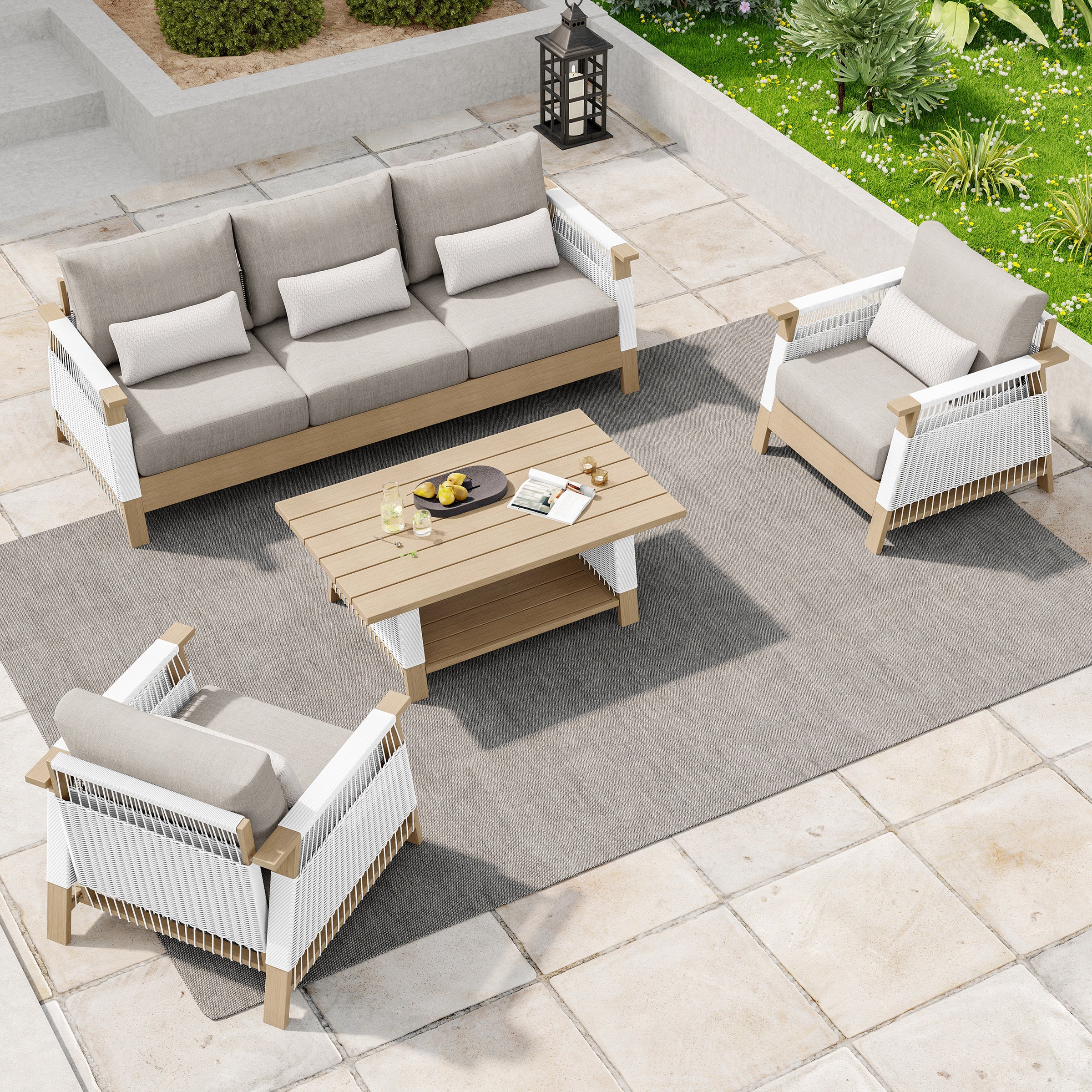 Sirio Maia 4-piece Outdoor Patio Seating Set