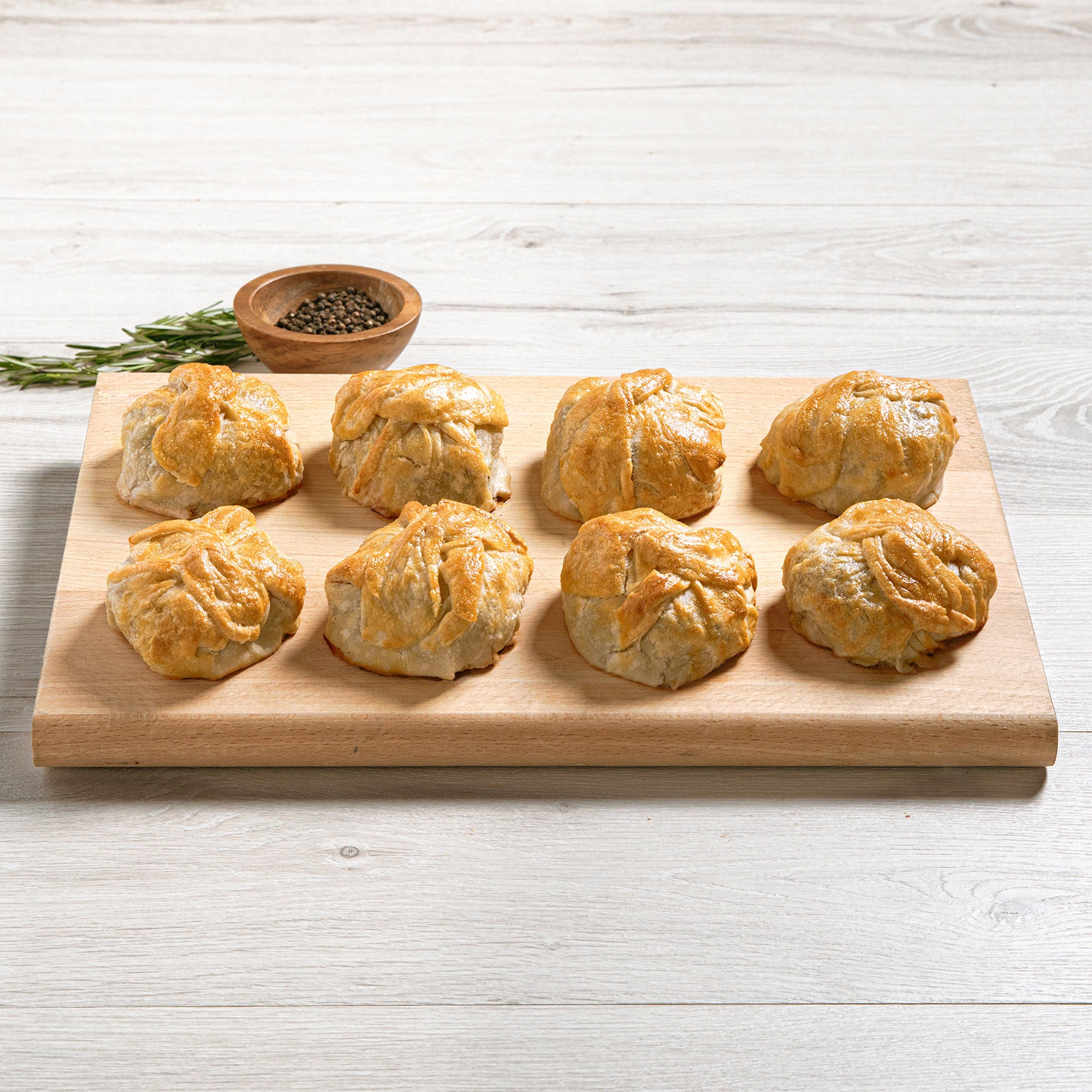 Rastelli's Filet Mignon Beef Wellington 8/8 Oz Portions, 8 Total Count, 4 Lbs. Total