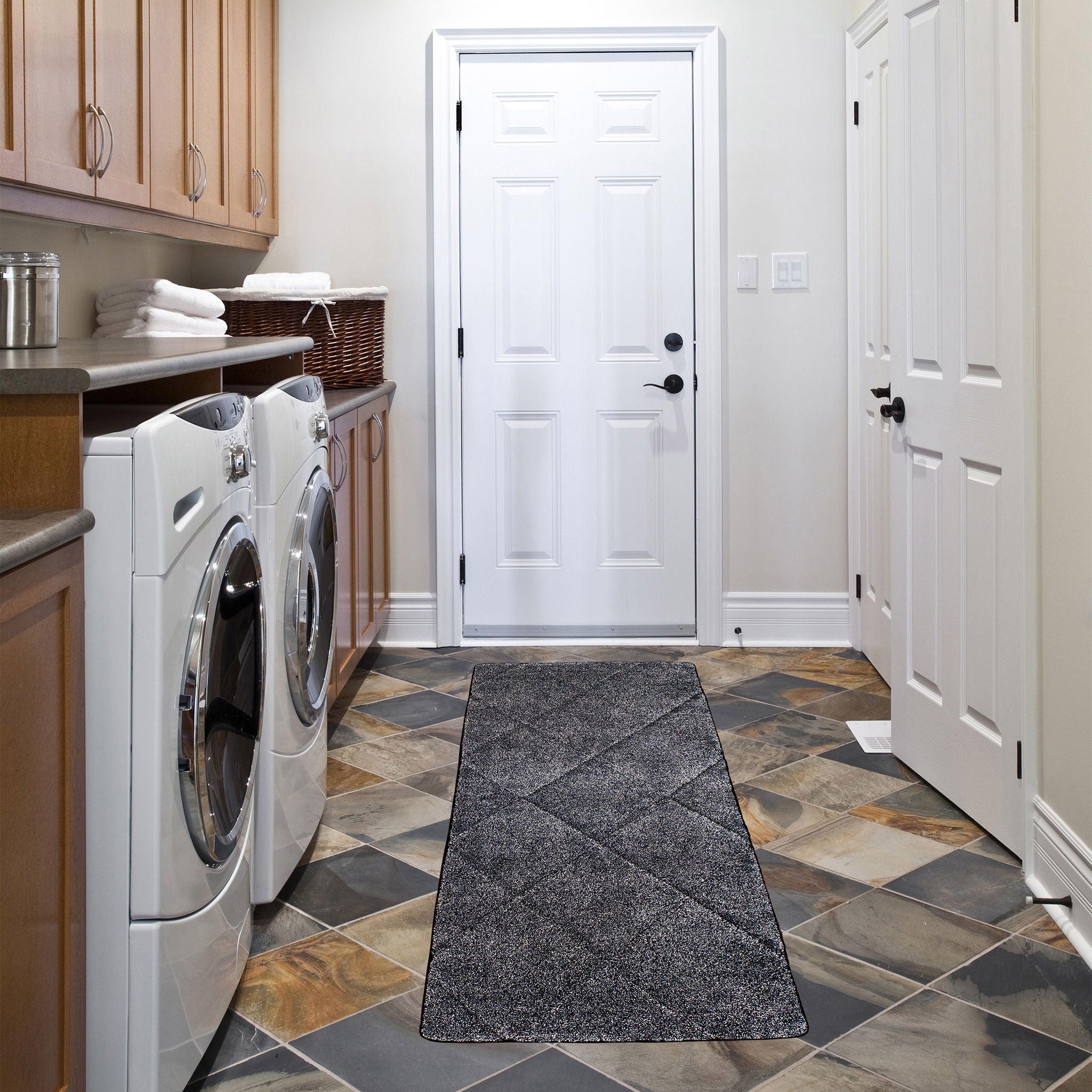 Eurow Trek N' Clean Microfiber Floor Mat, 2-pack