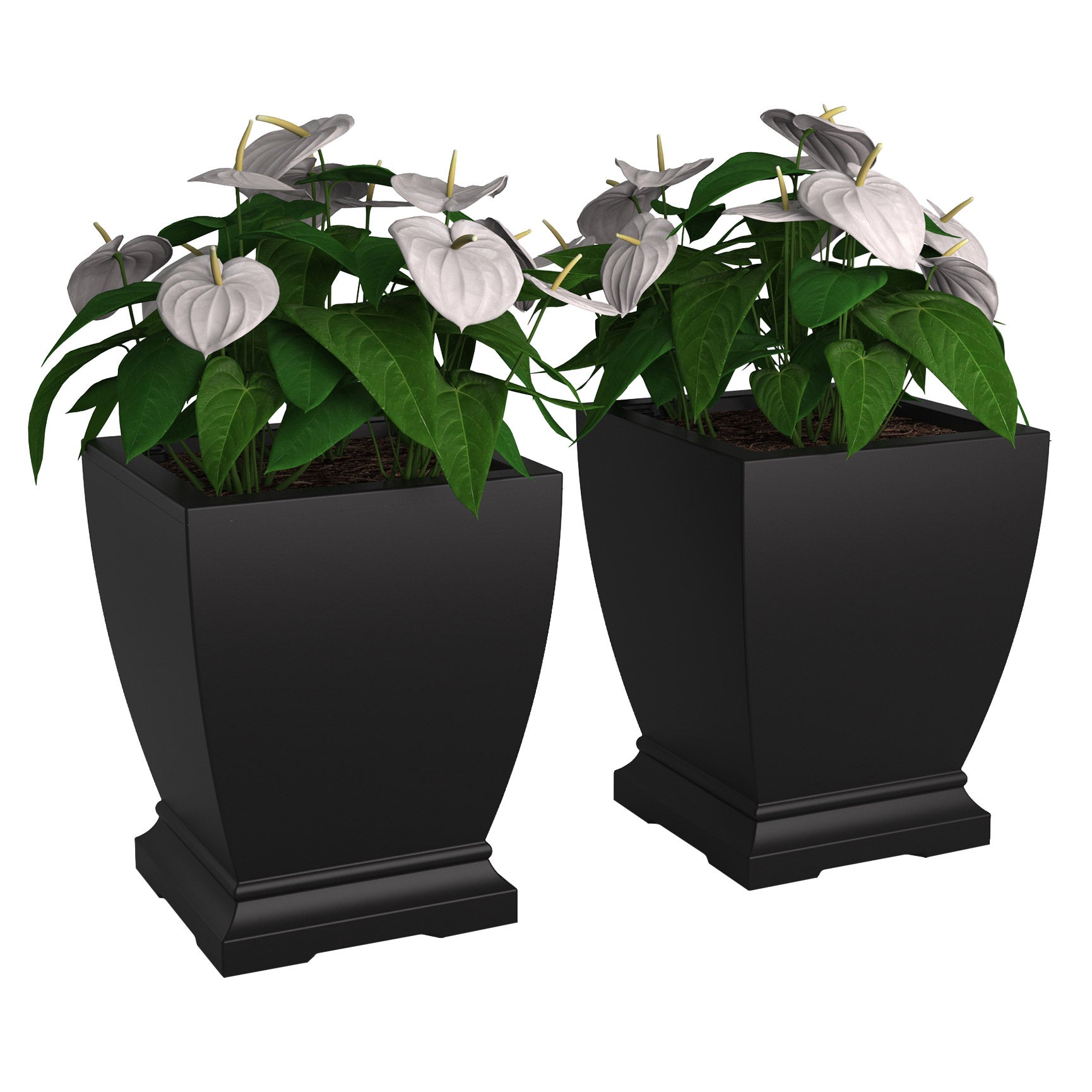 Acadia 18" Planter, 2-pack