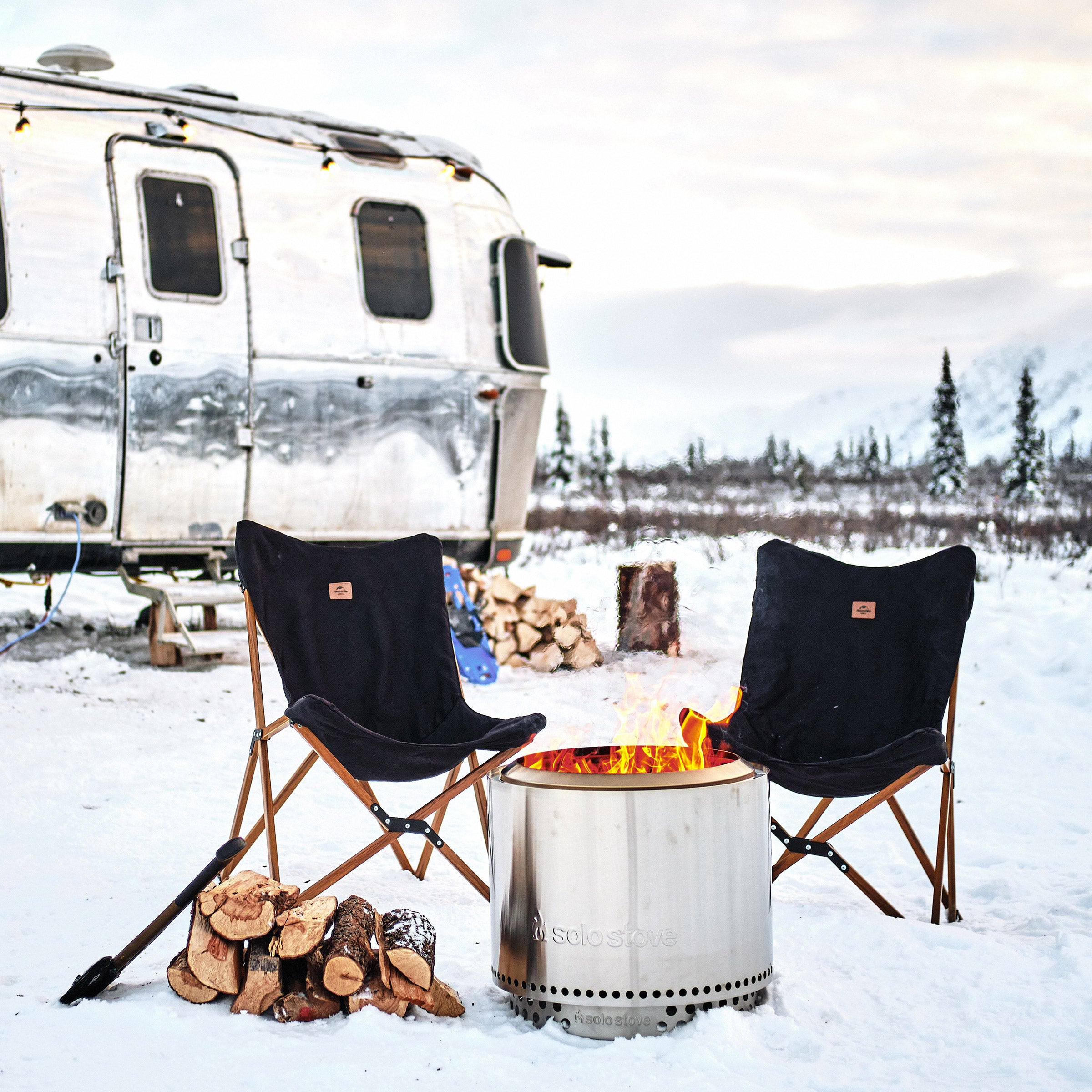 Solo Stove Bonfire 2.0 Bundle with Stand Shield & Shelter