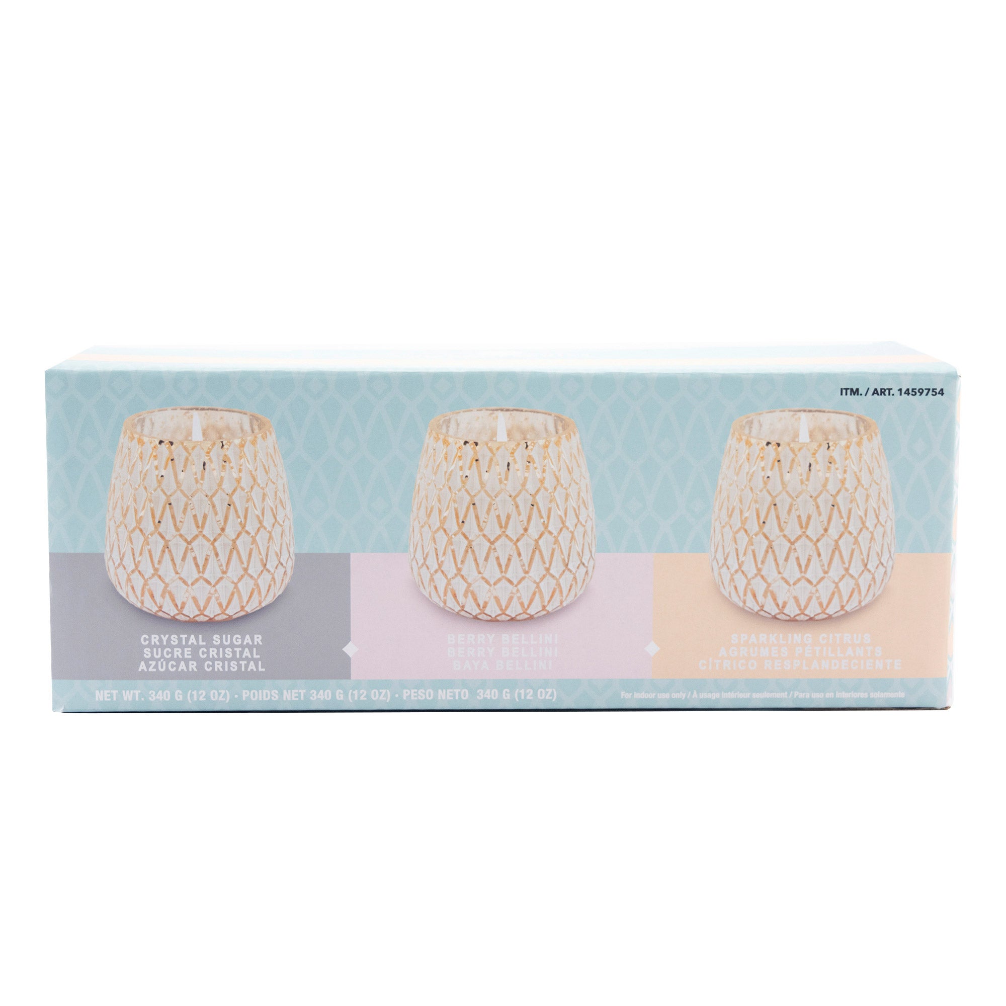 Mercury Teardrop Candle Set, 3-pack