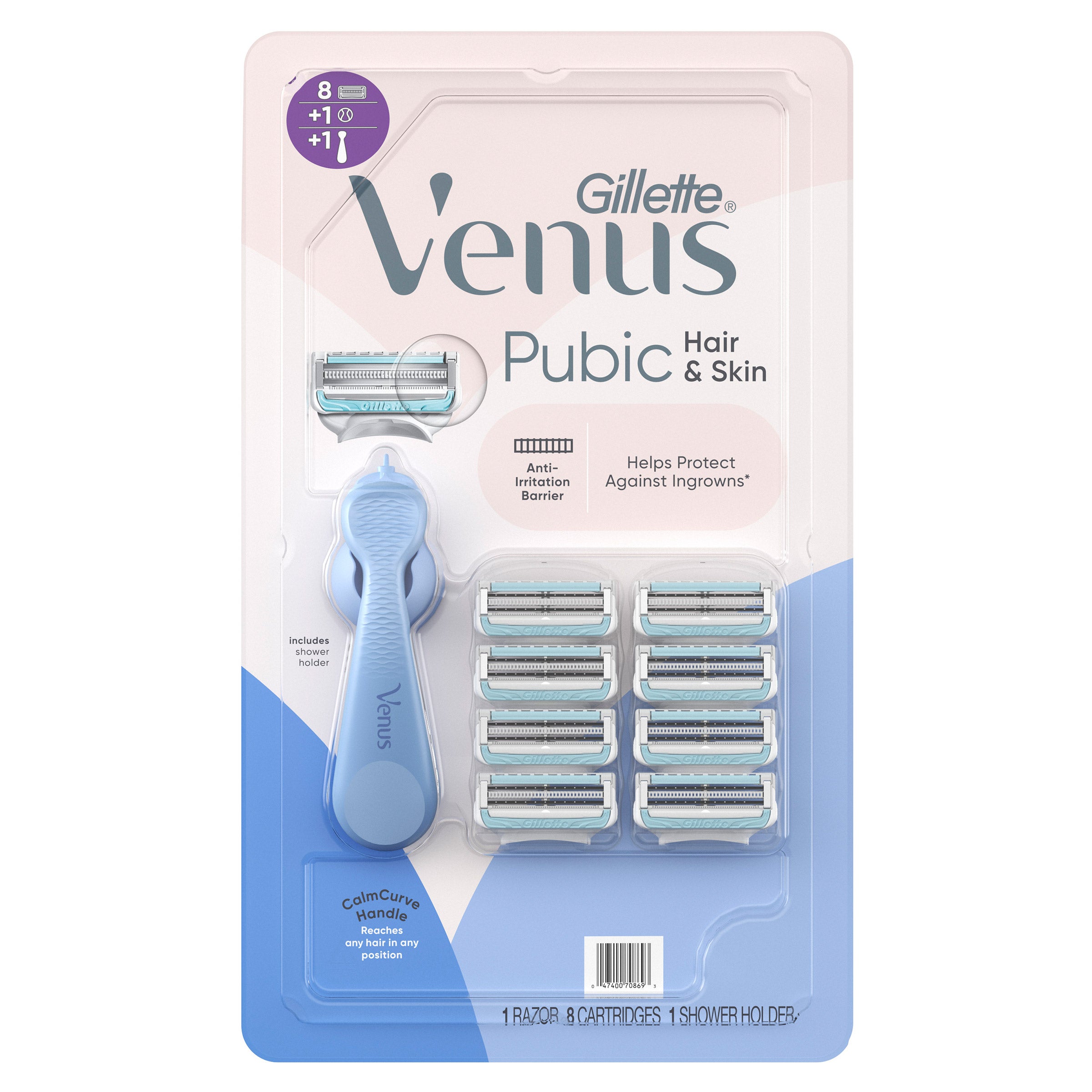 Gillette Venus Intimate Grooming Razor, 8-count