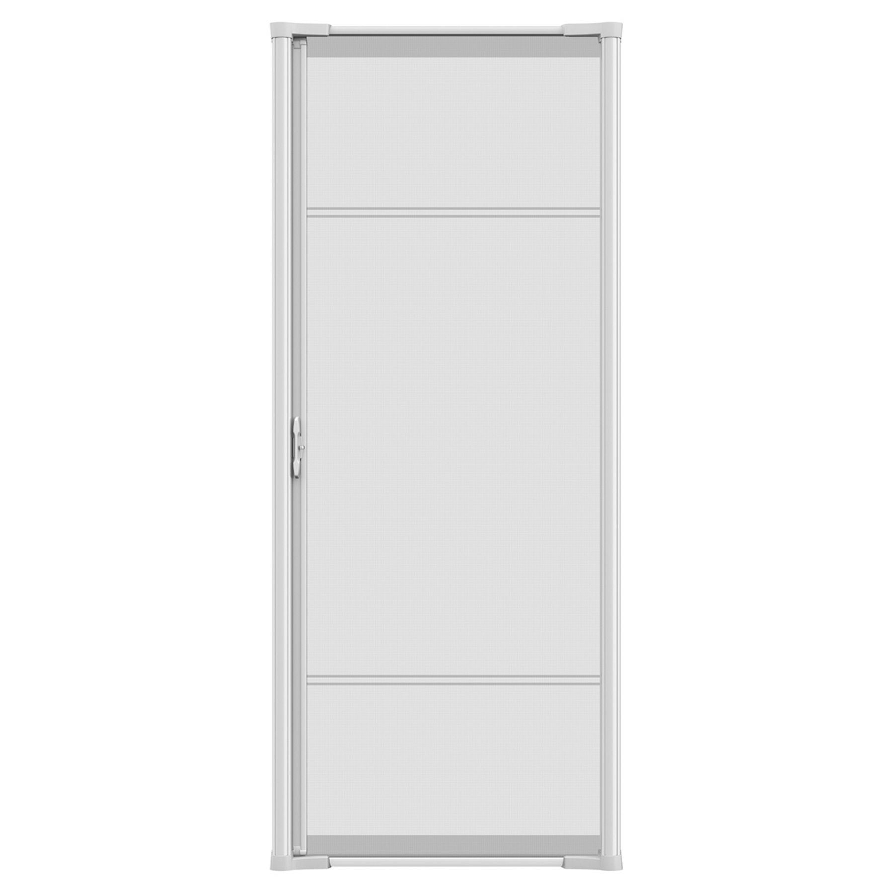 Cool Retractable Screen Door for Single Door Opening