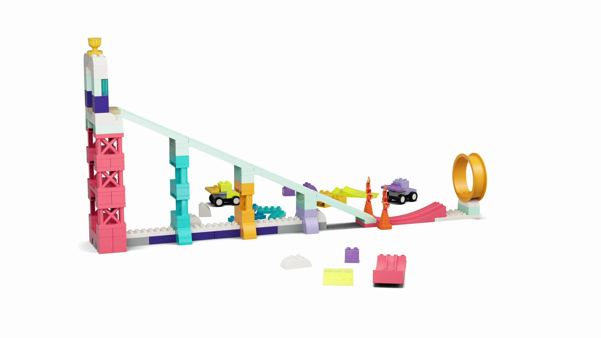 LEGO DUPLO Race Ramp & F1 Bundle