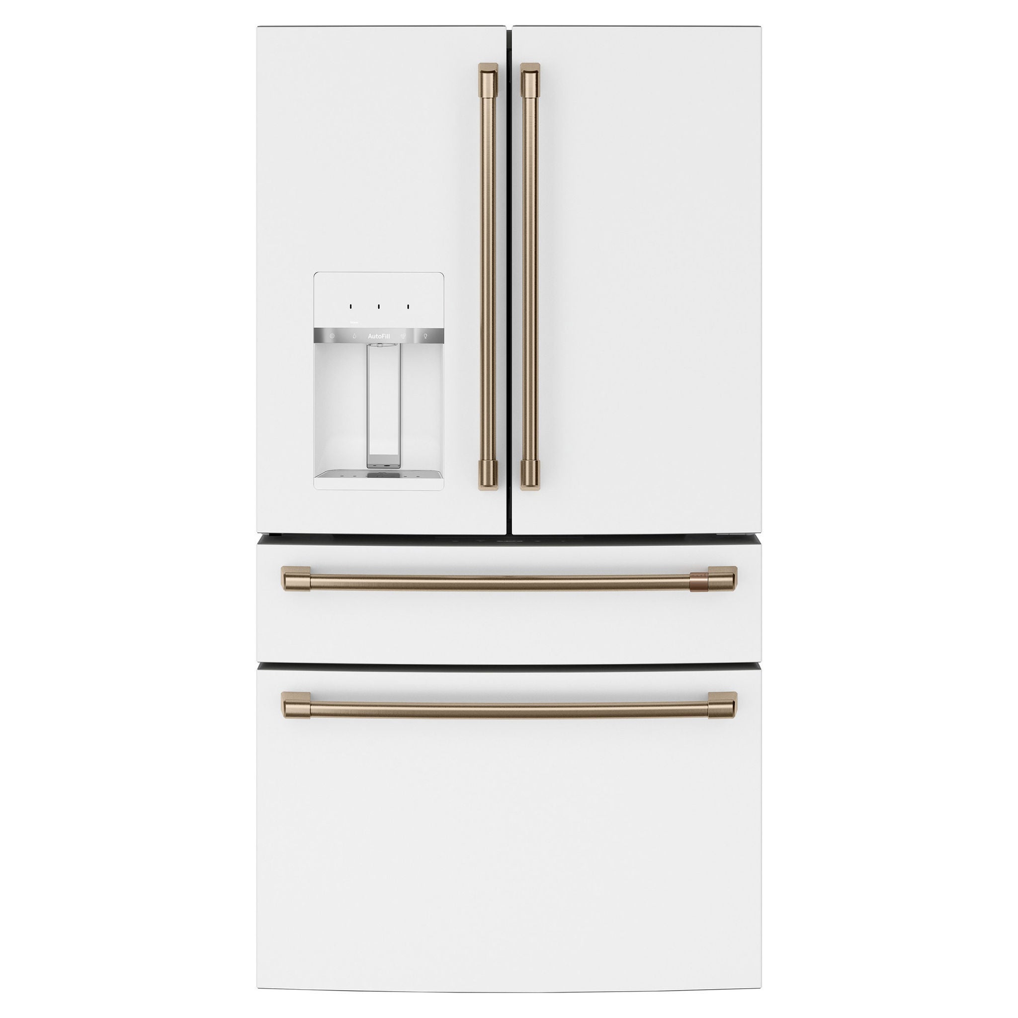 Café 22.3 cu. ft.Counter Depth 4-Door French-Door Refrigerator with AutoFill Water Dispenser, WiFi