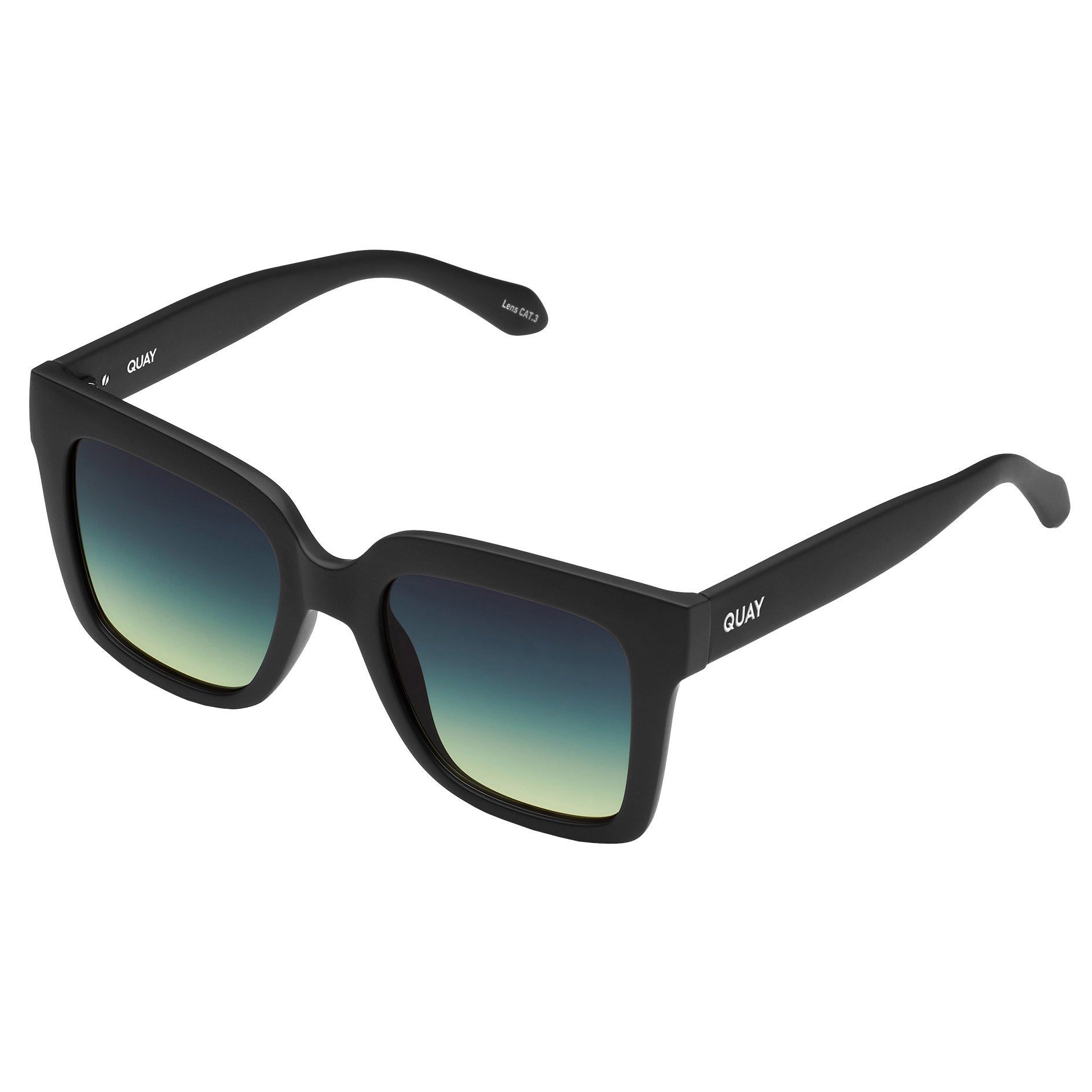 Quay Icy Black Sunglasses