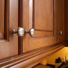 Satin Nickel Cabinet Knob 10-pack