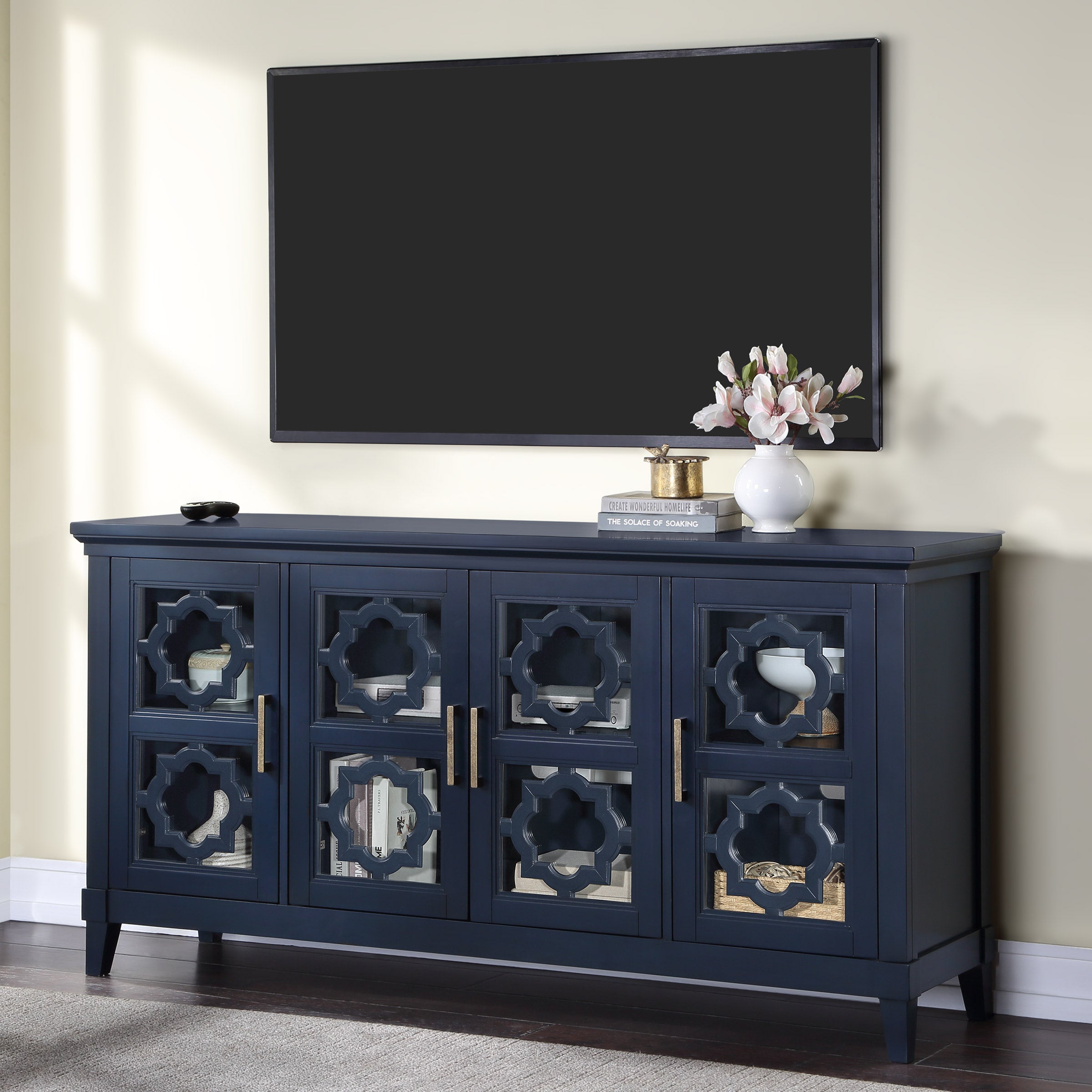 Blue Medallion 70" Console