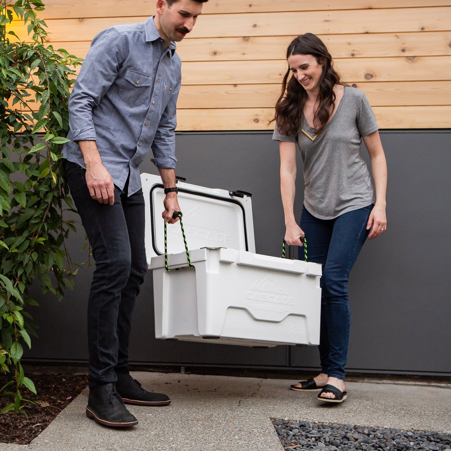 Cascade Mountain Tech 45 Quart Rotomolded Cooler