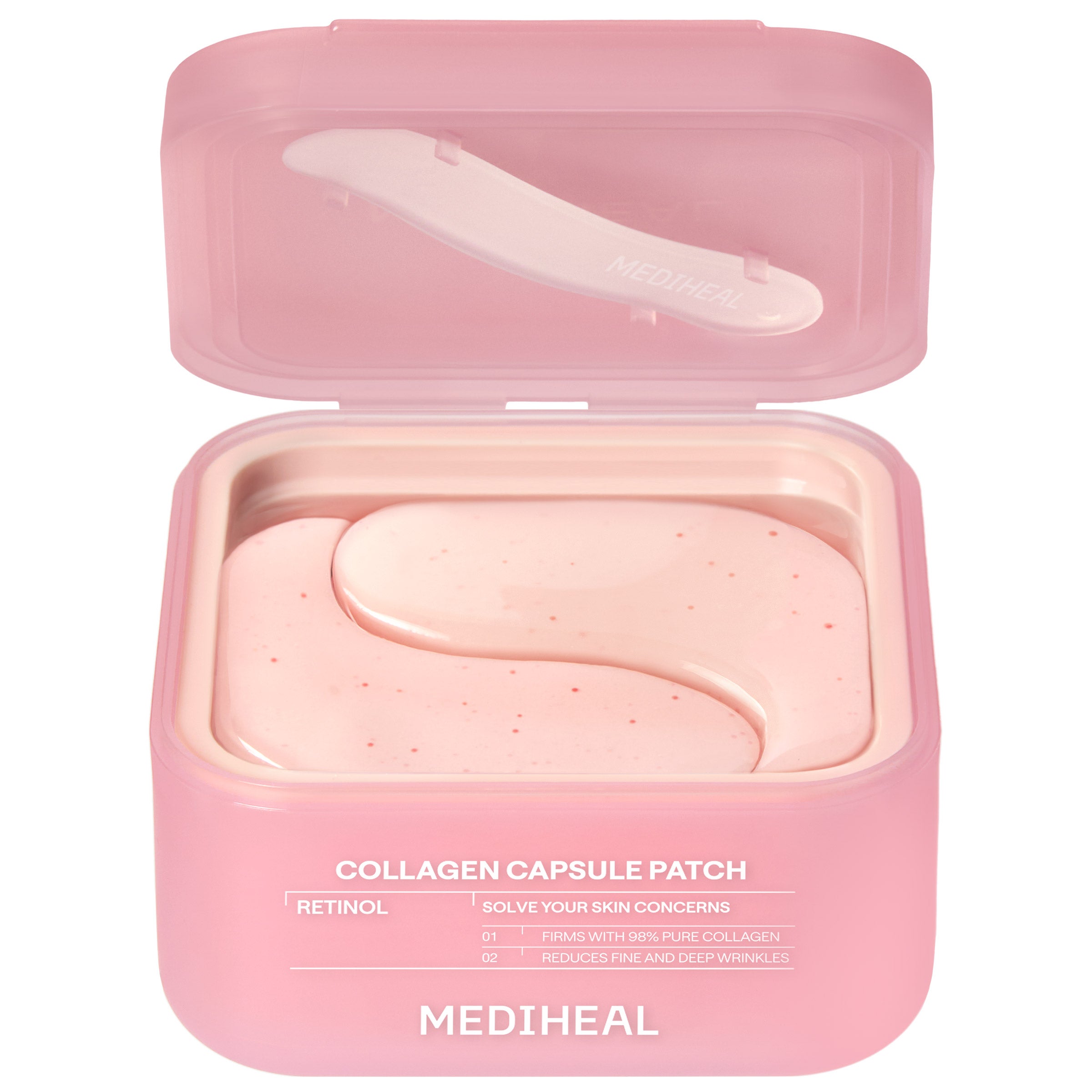 Mediheal Collagen Retinol Capsule Patch + Refill Set, 120-count