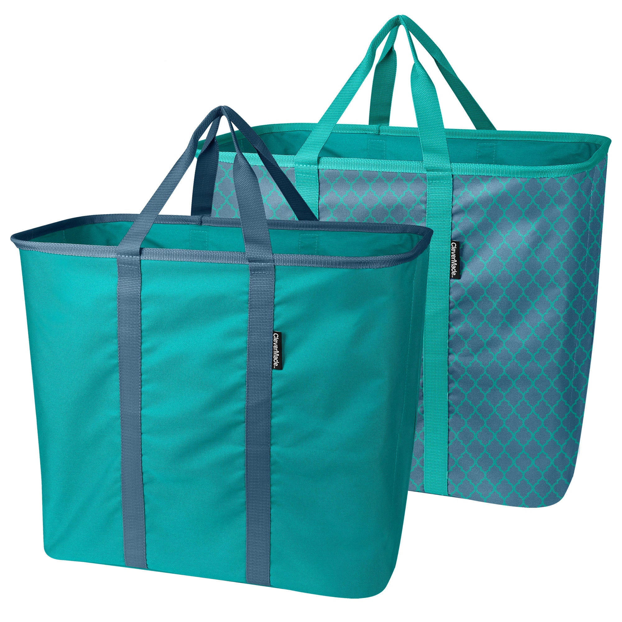 Clevermade 2-pack Snap Up Laundry Tote