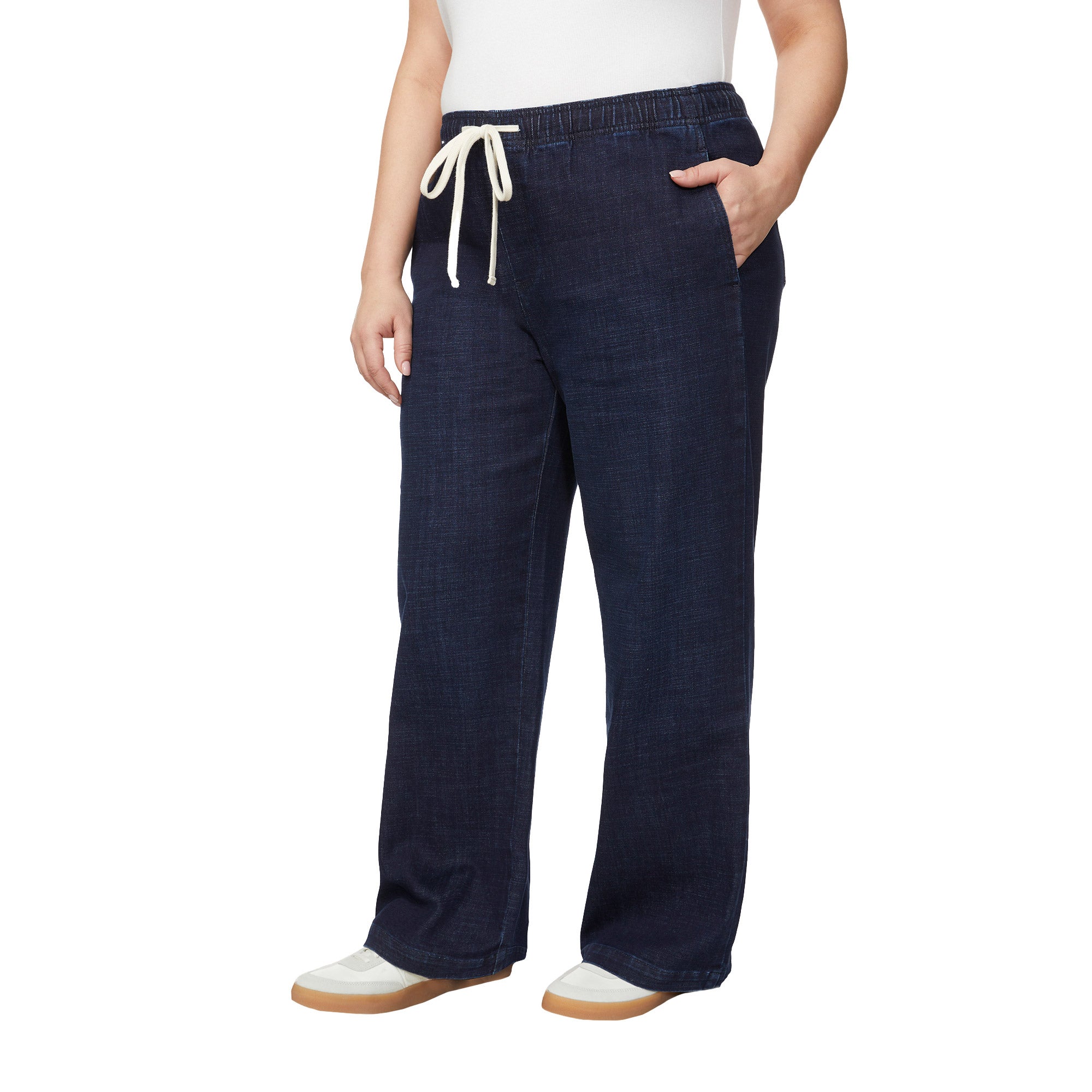 Buffalo Women's Wide Leg Pull-On Jean