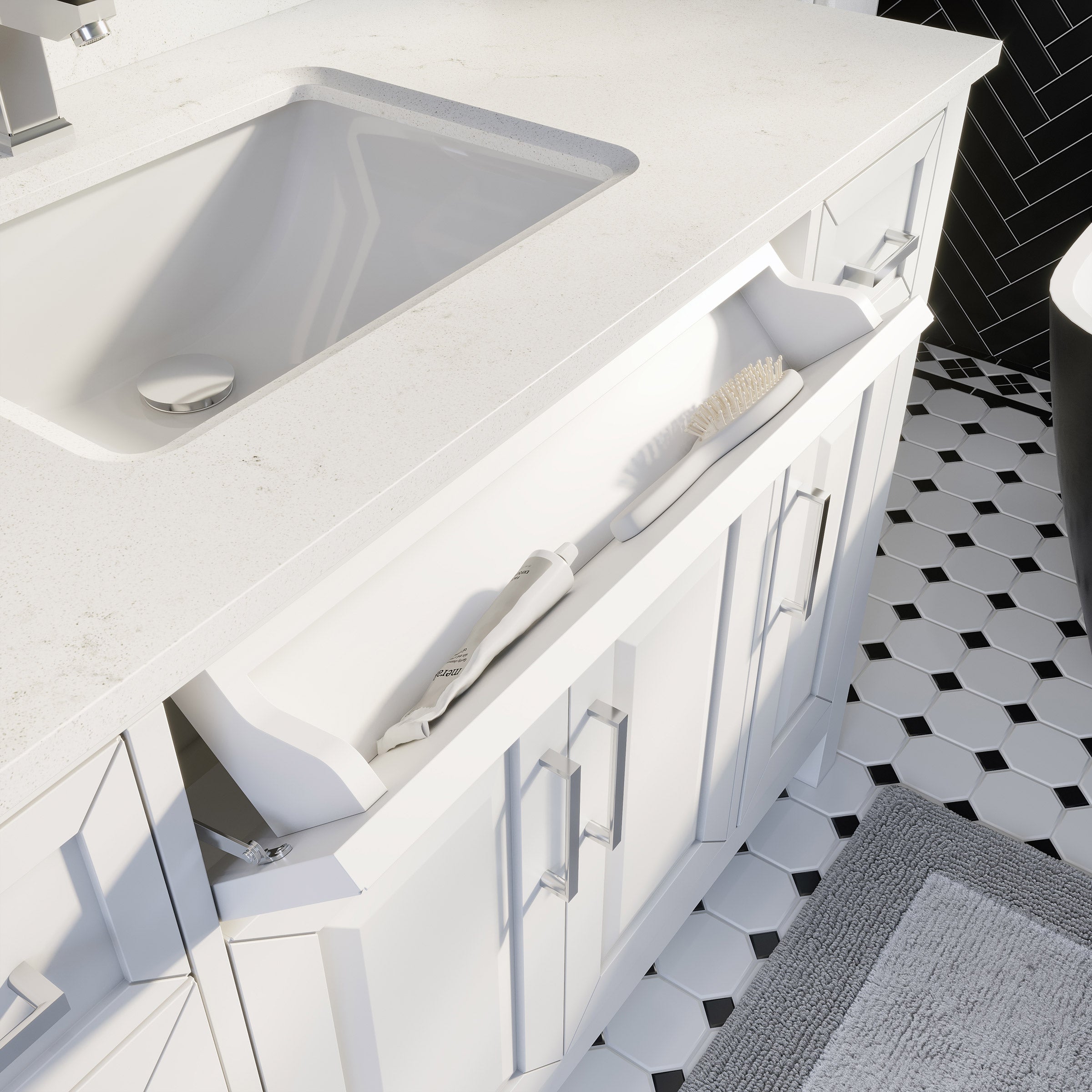 Thomson Bath Vanity by Studio Bathe in White
