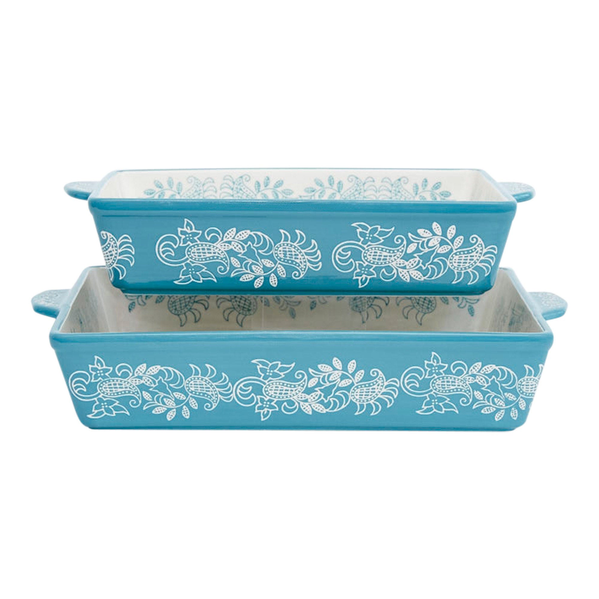 Baum Oven to Table 2-piece Rectangle Baker Set