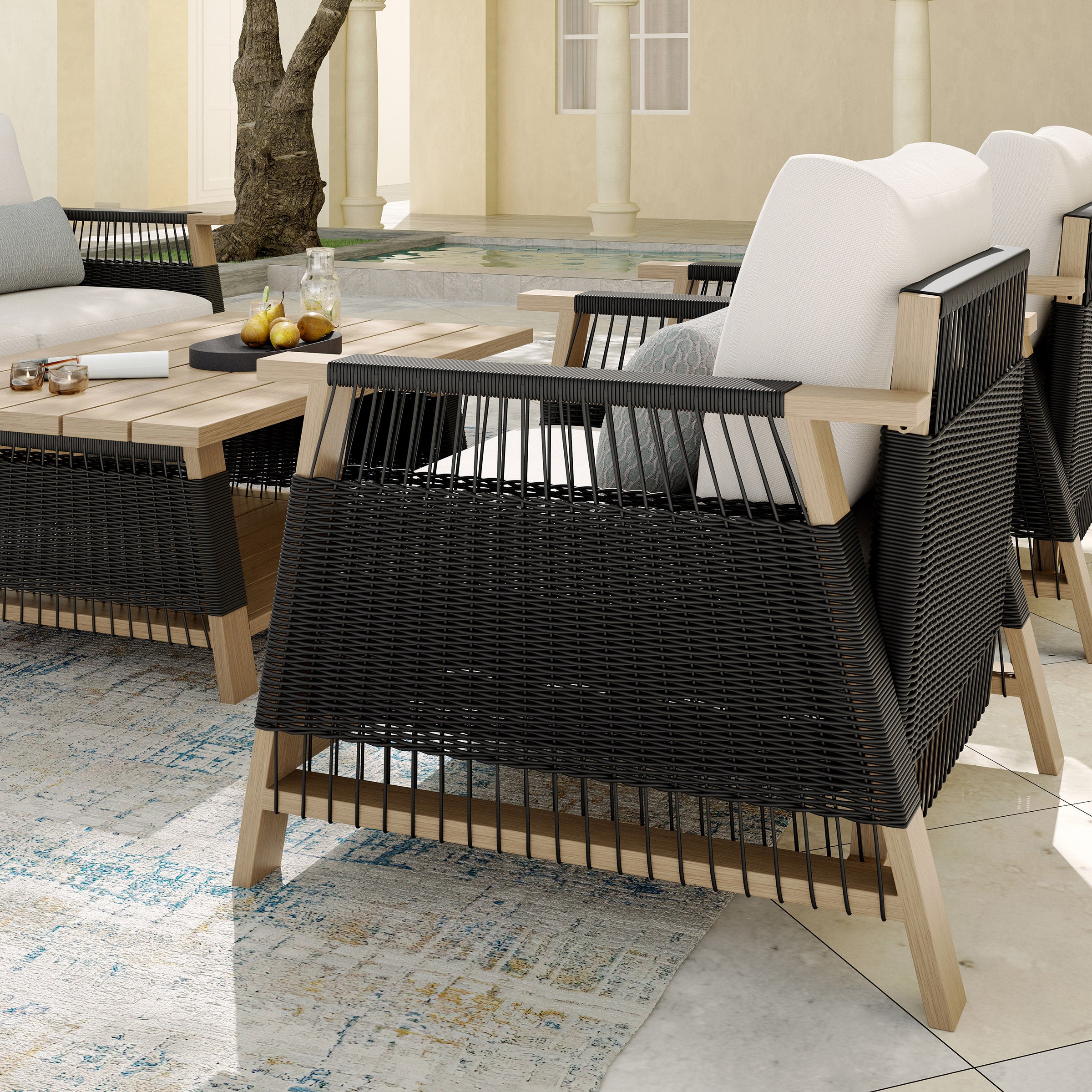 Sirio Maia 4-piece Outdoor Patio Seating Set