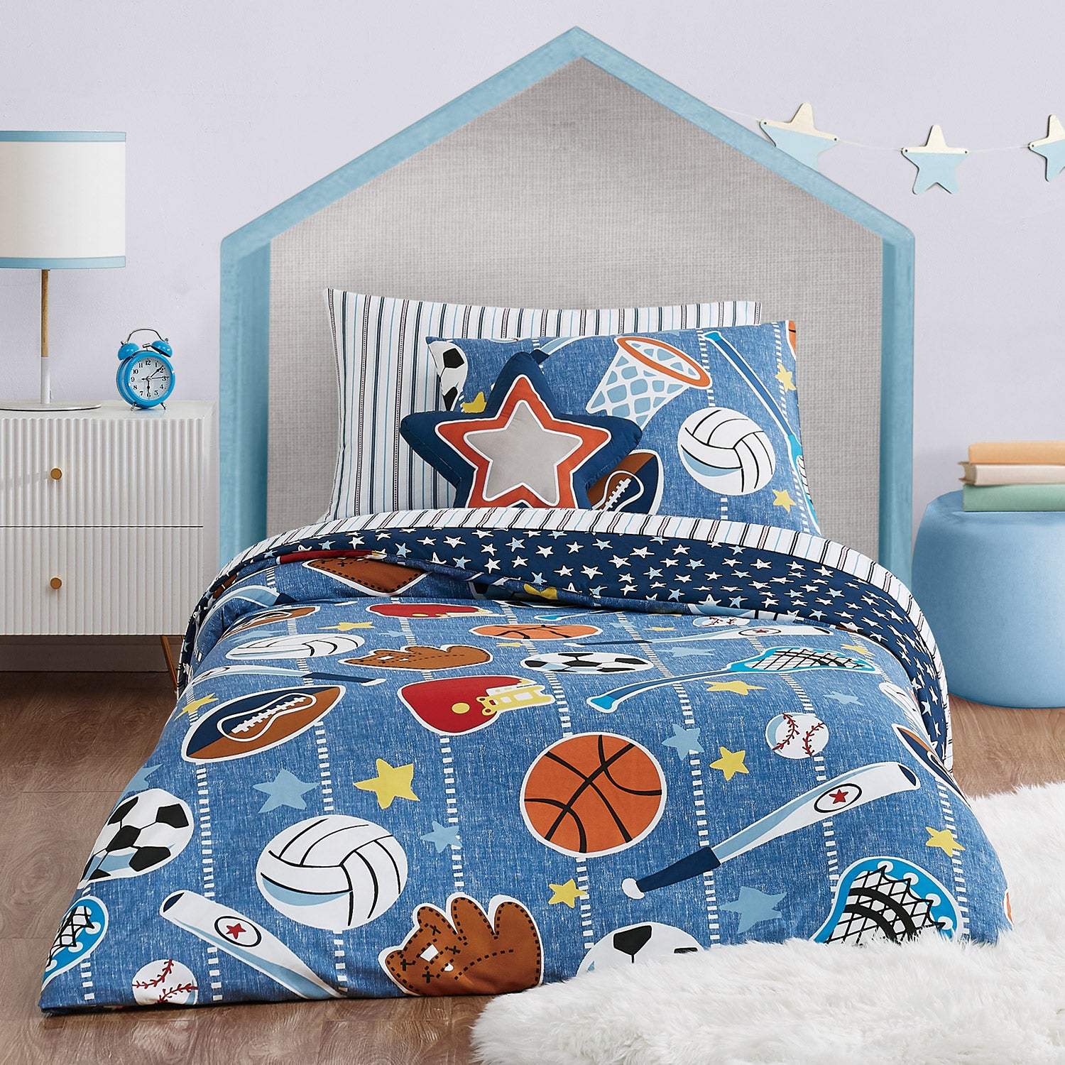 Mason & Mollie Sports 6-piece Bedding Set