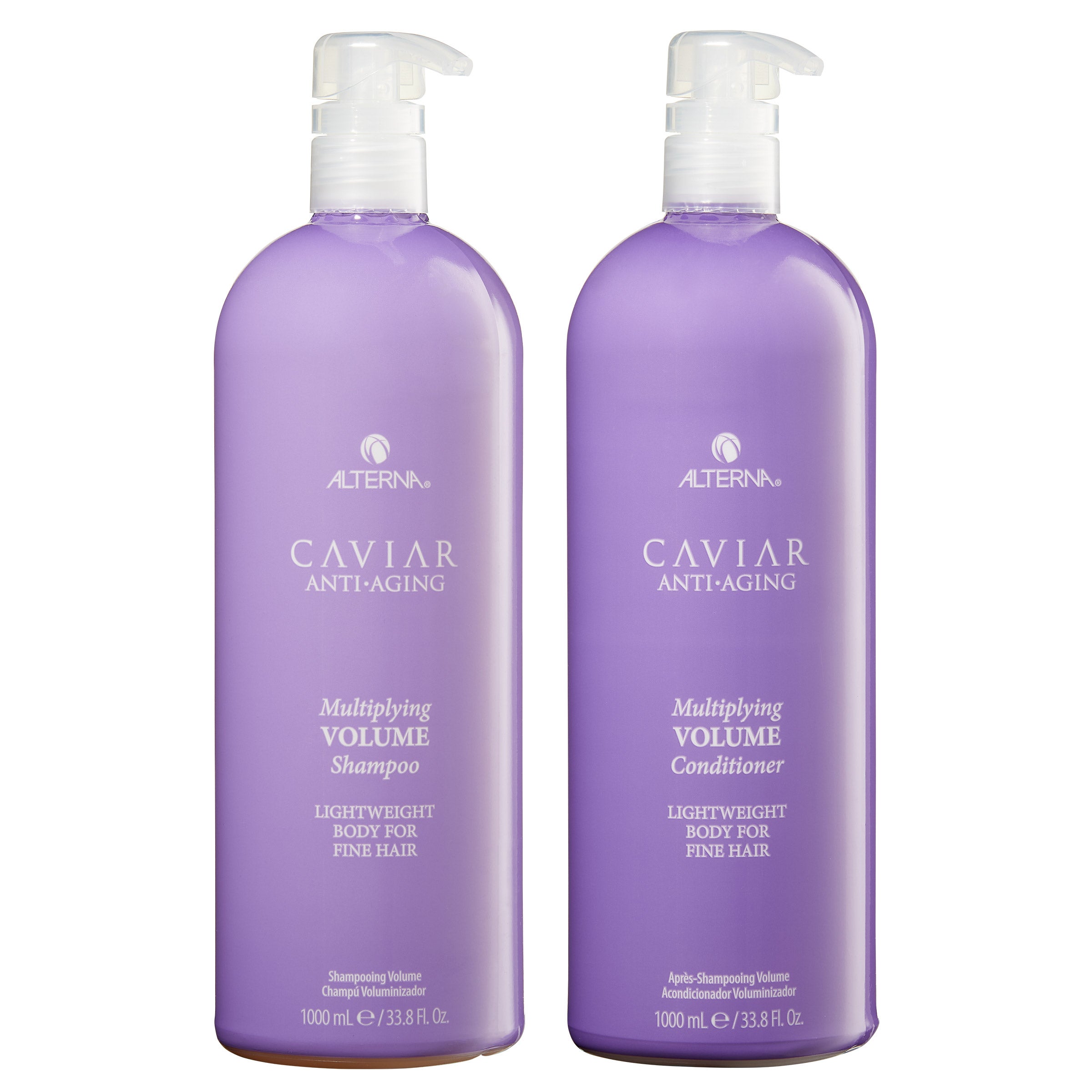 Alterna Caviar Anti-Aging Multiplying Volume Shampoo & Conditioner Duo, 33.8 fl oz Each