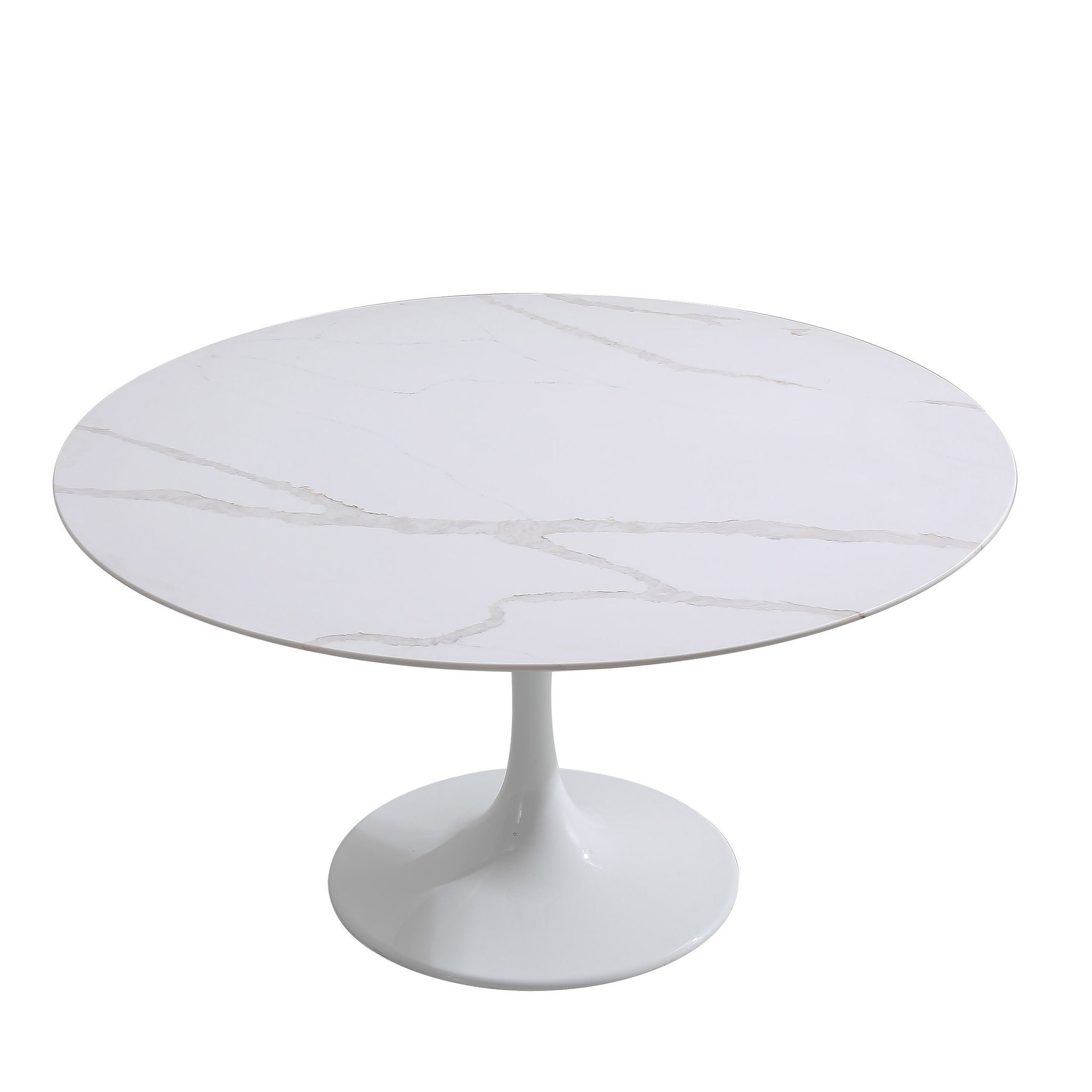 Orchid 52" Round Quartz Dining Table