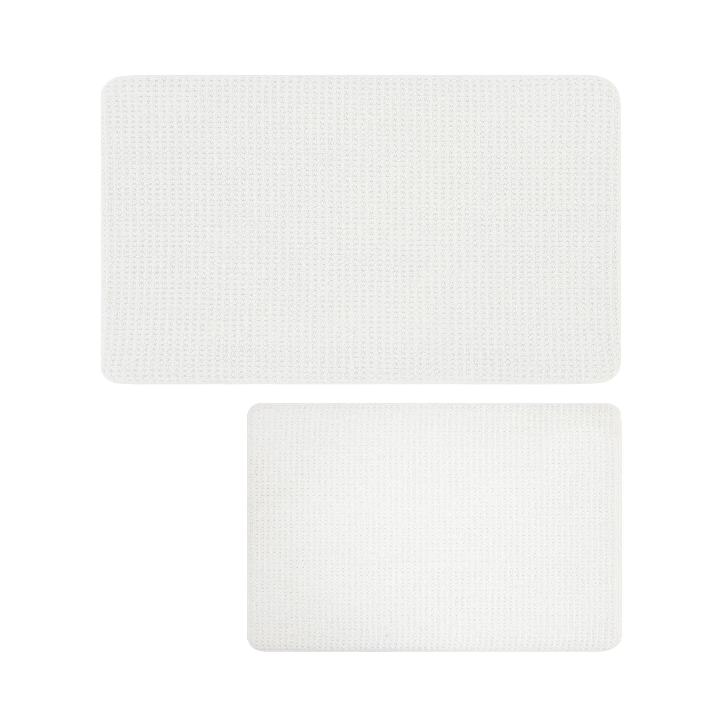 Mineral Spring Cotton Memory Foam 2-piece Bath Mat Set