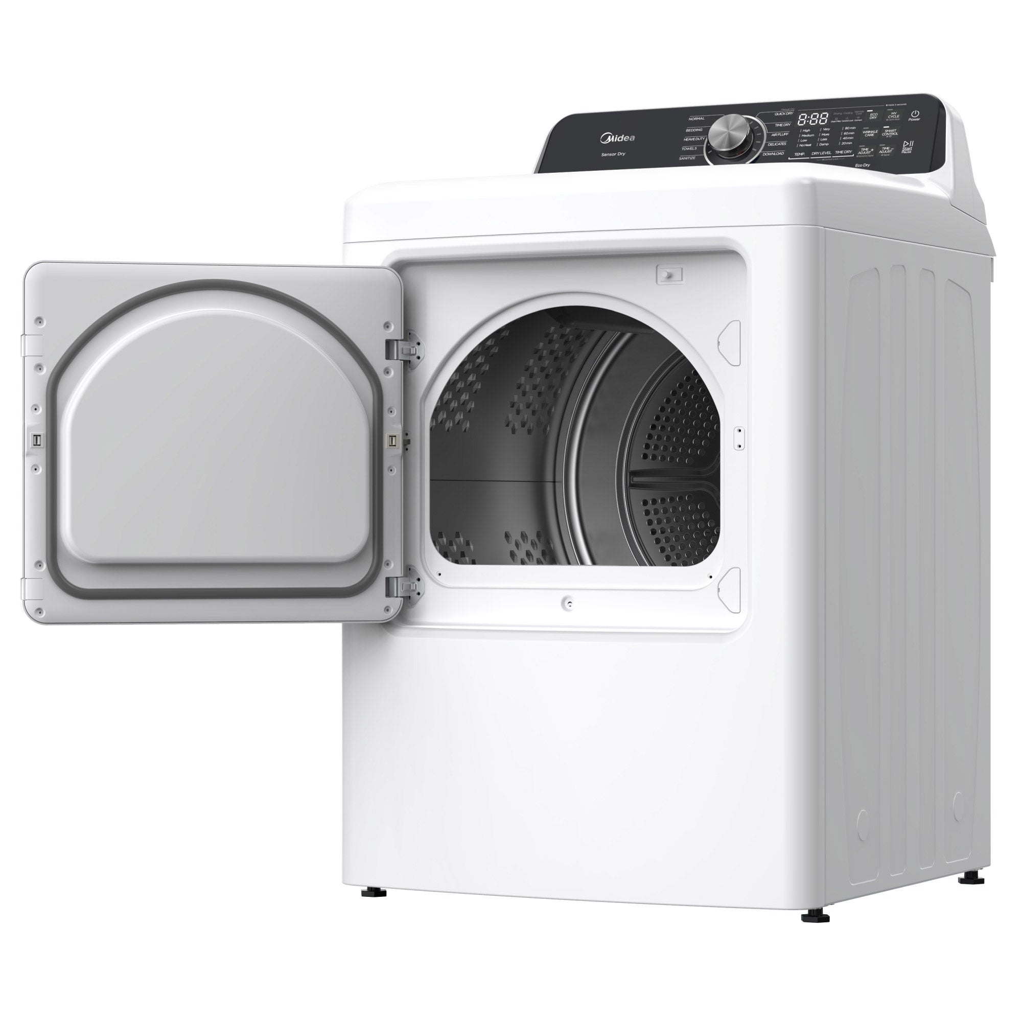 Midea 7.0 cu. ft. ELECTRIC Dryer with Sensor Dry