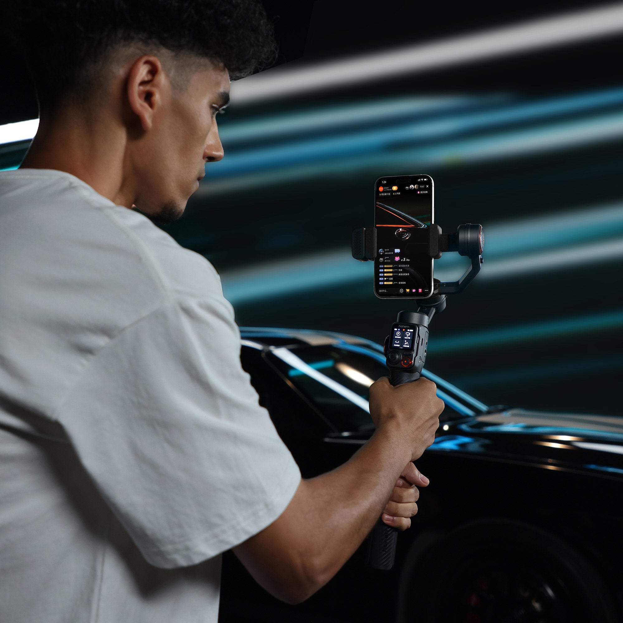 Hohem iSteady M7 AI Tracking Smartphone Gimbal