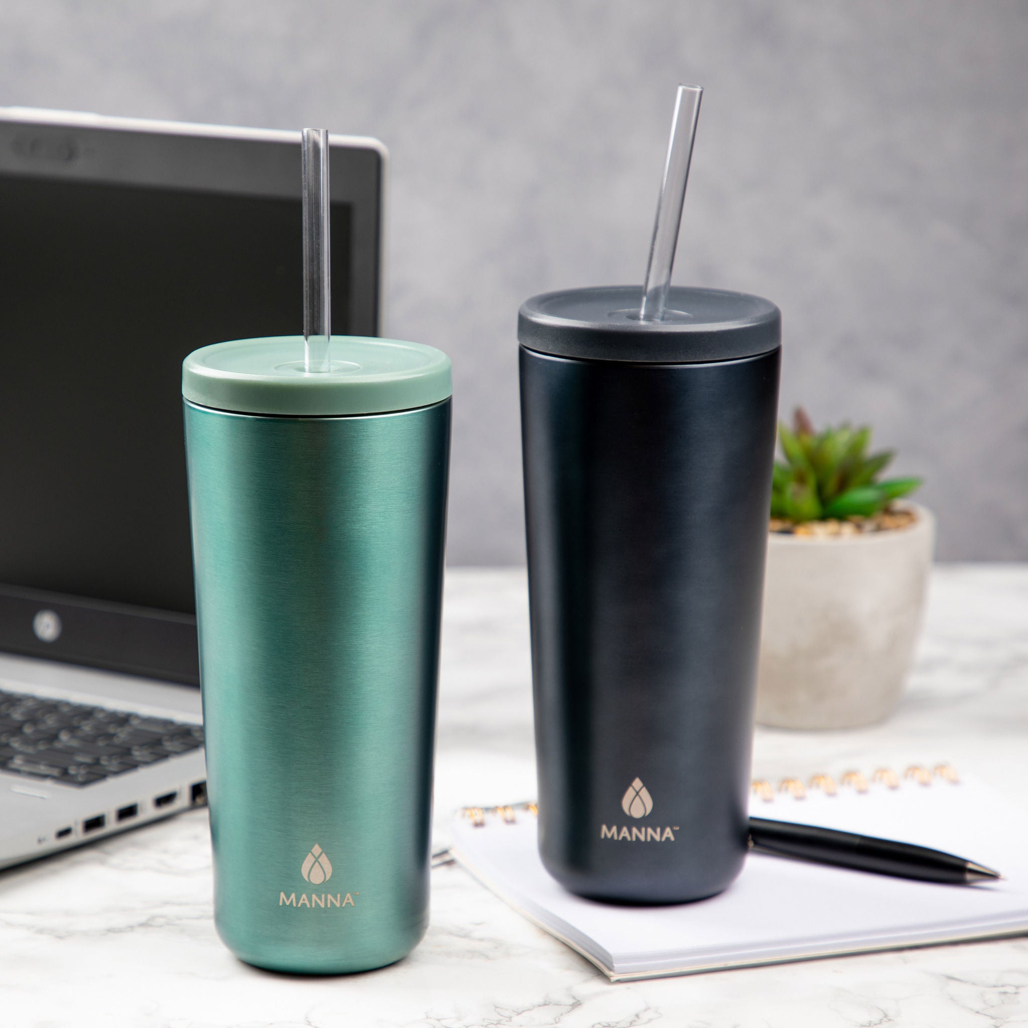 Manna Ranger 24 oz. Smart Seal Lid Tumbler, 2-pack