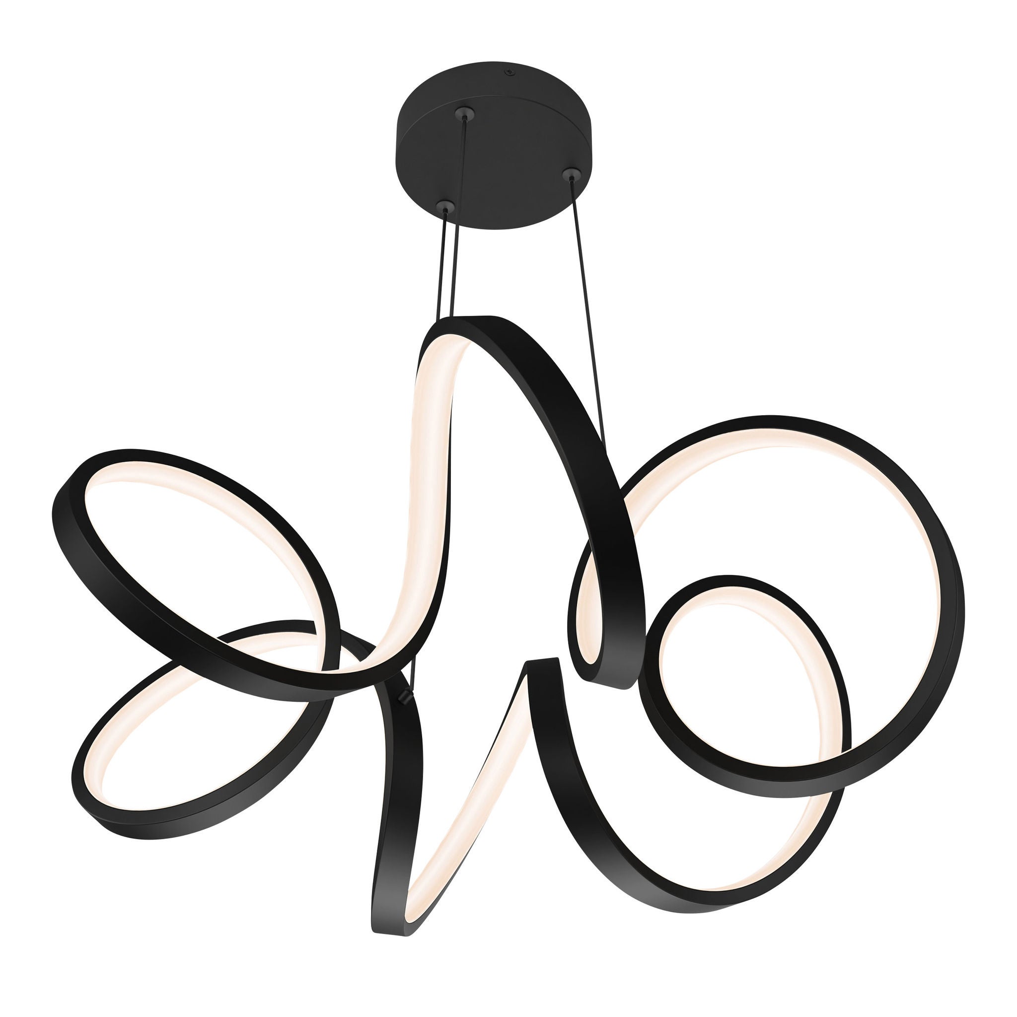 Artika Swirl Ribbon Integrated LED Pendant Light