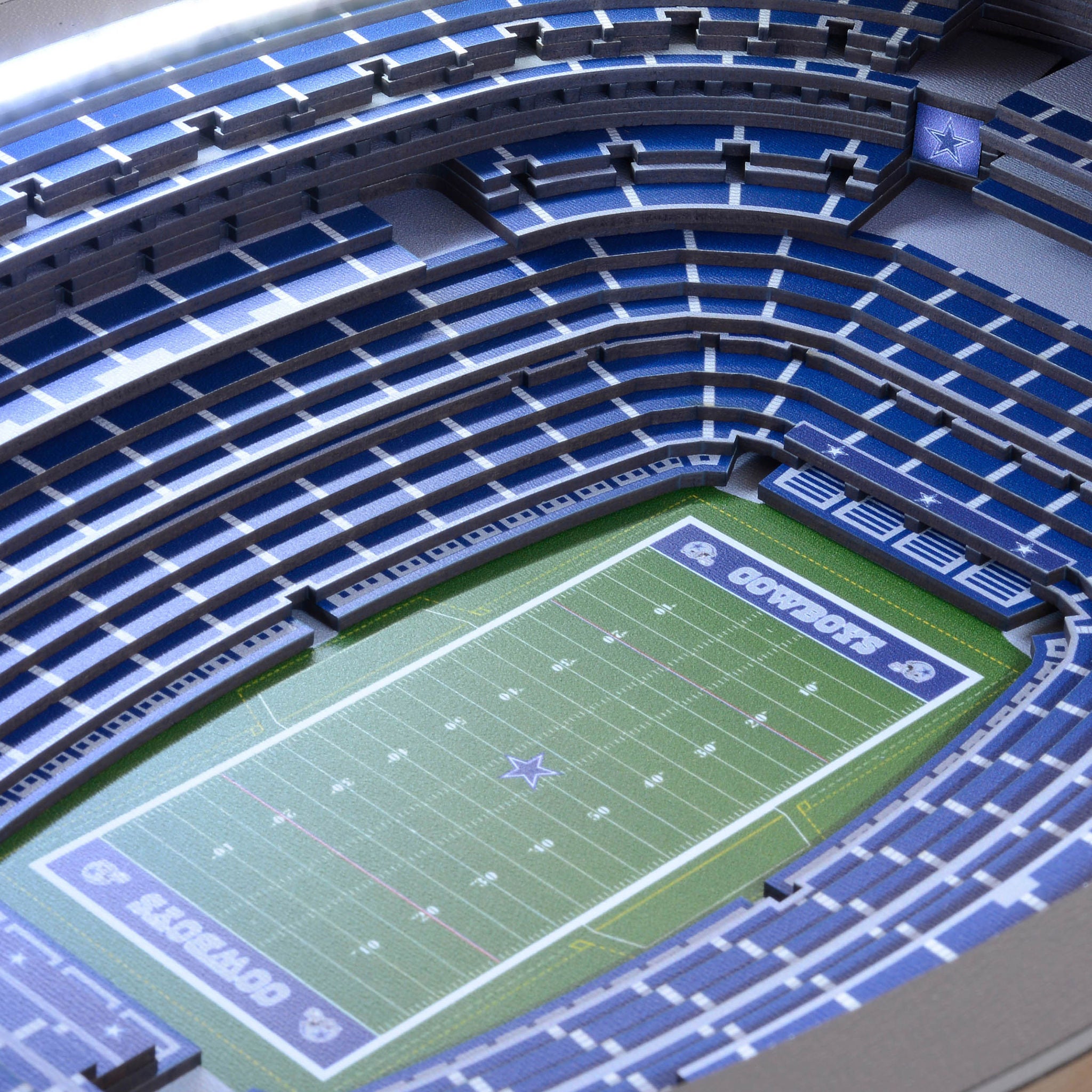NFL 25-layer Stadium View End Table
