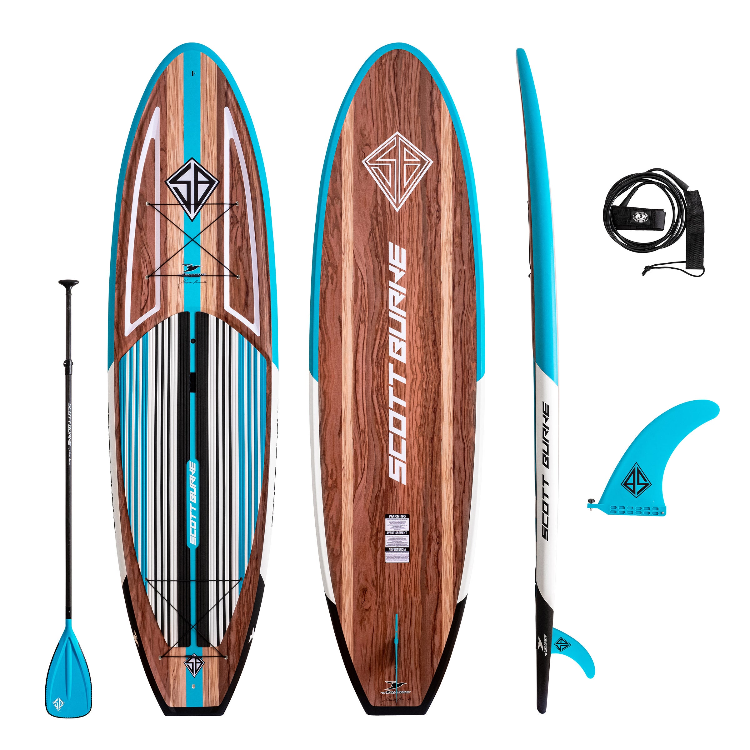 Scott Burke 10'6" Atlantic Composite Stand Up Paddle Board