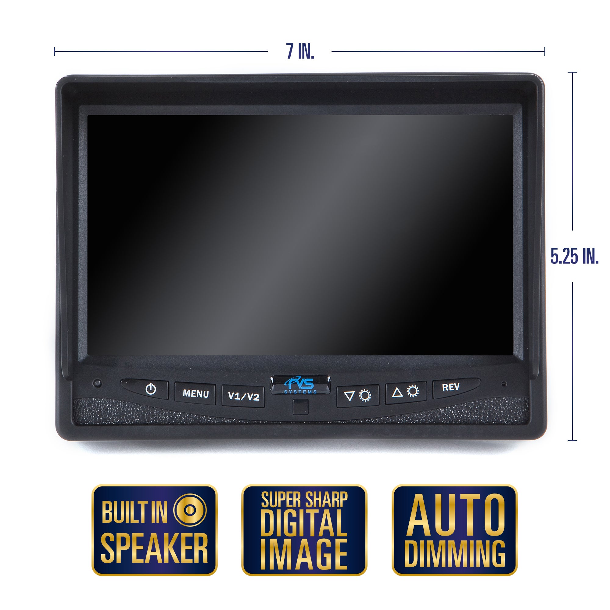 1 Backup Camera System with 7" LCD Screen by Rear View Safety