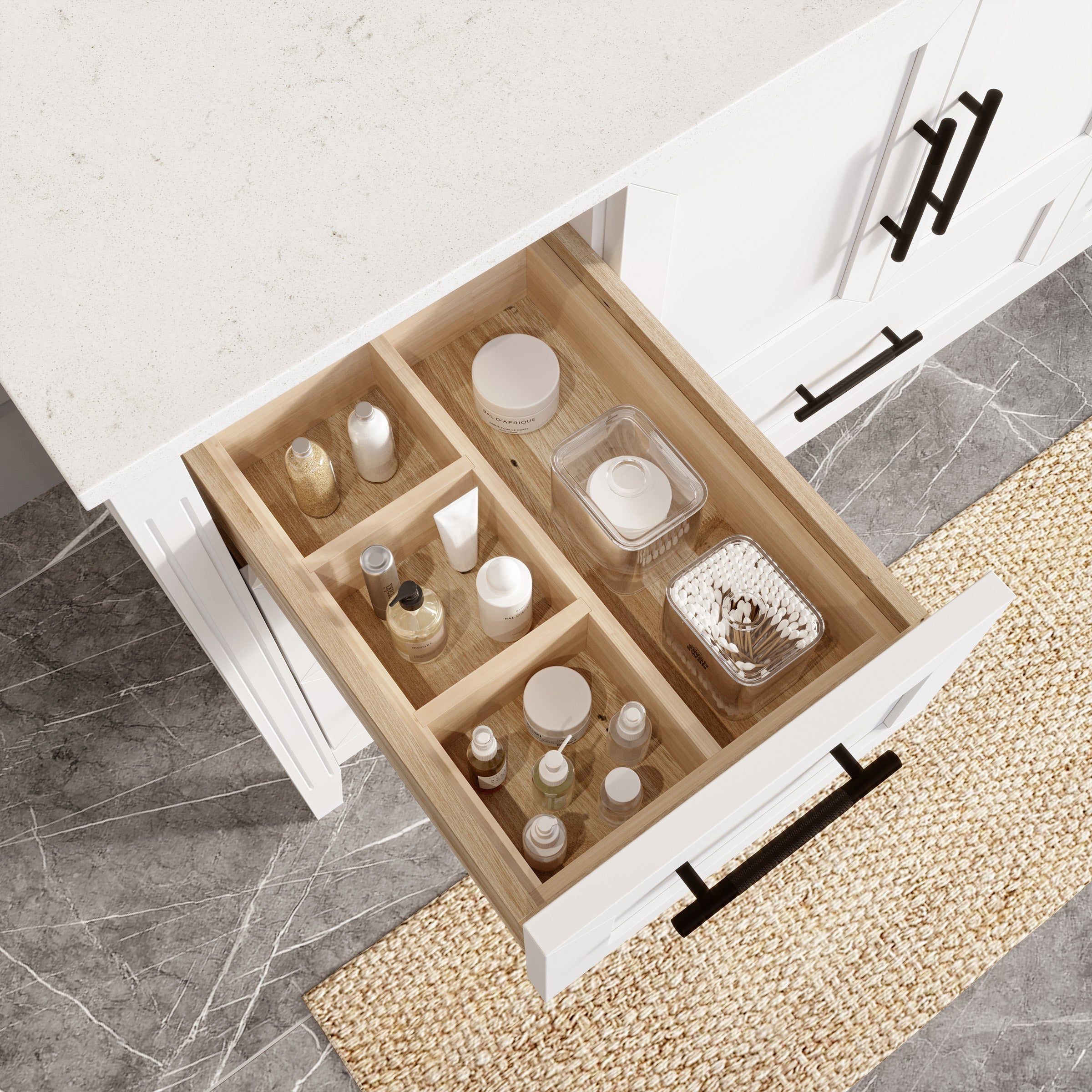 Hudson White Bath Vanity by Studio Bathe