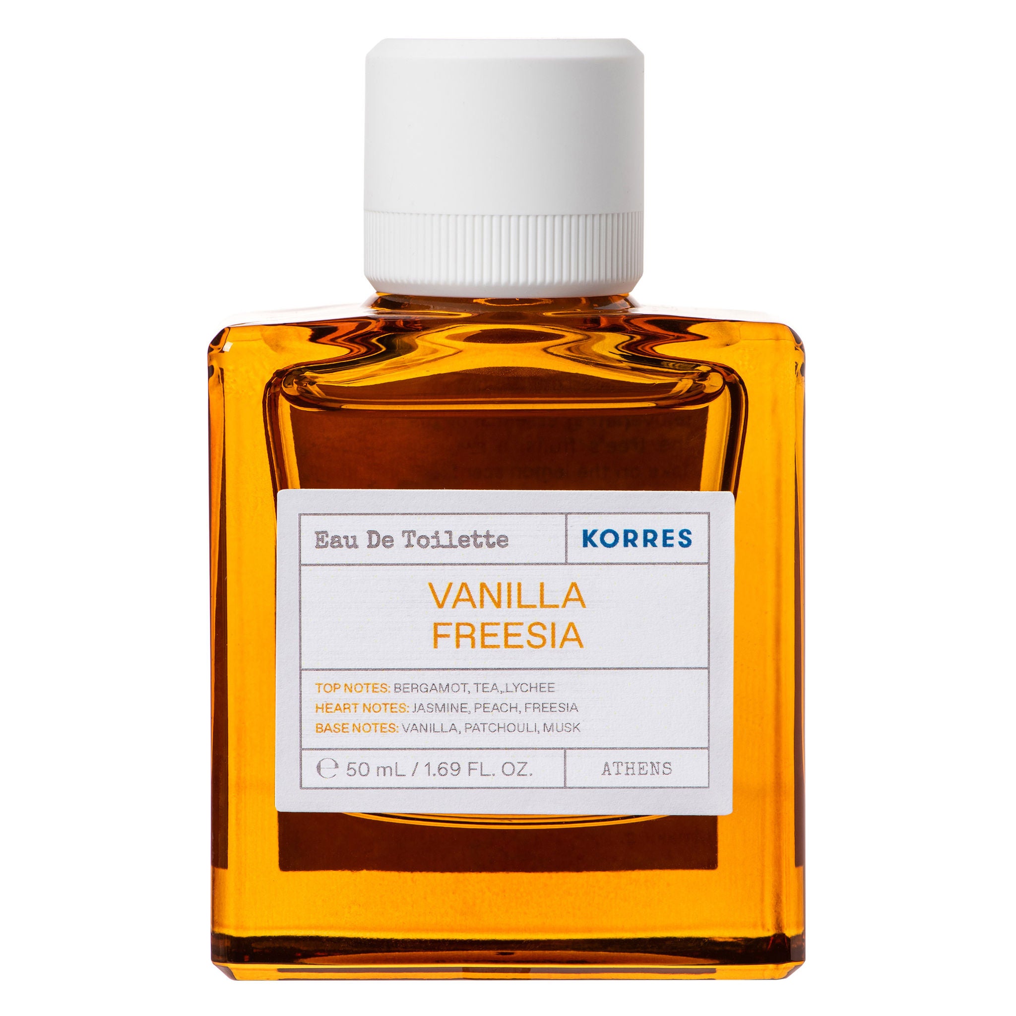 KORRES Vanilla Freesia Eau de Toilette, 1.69 fl oz