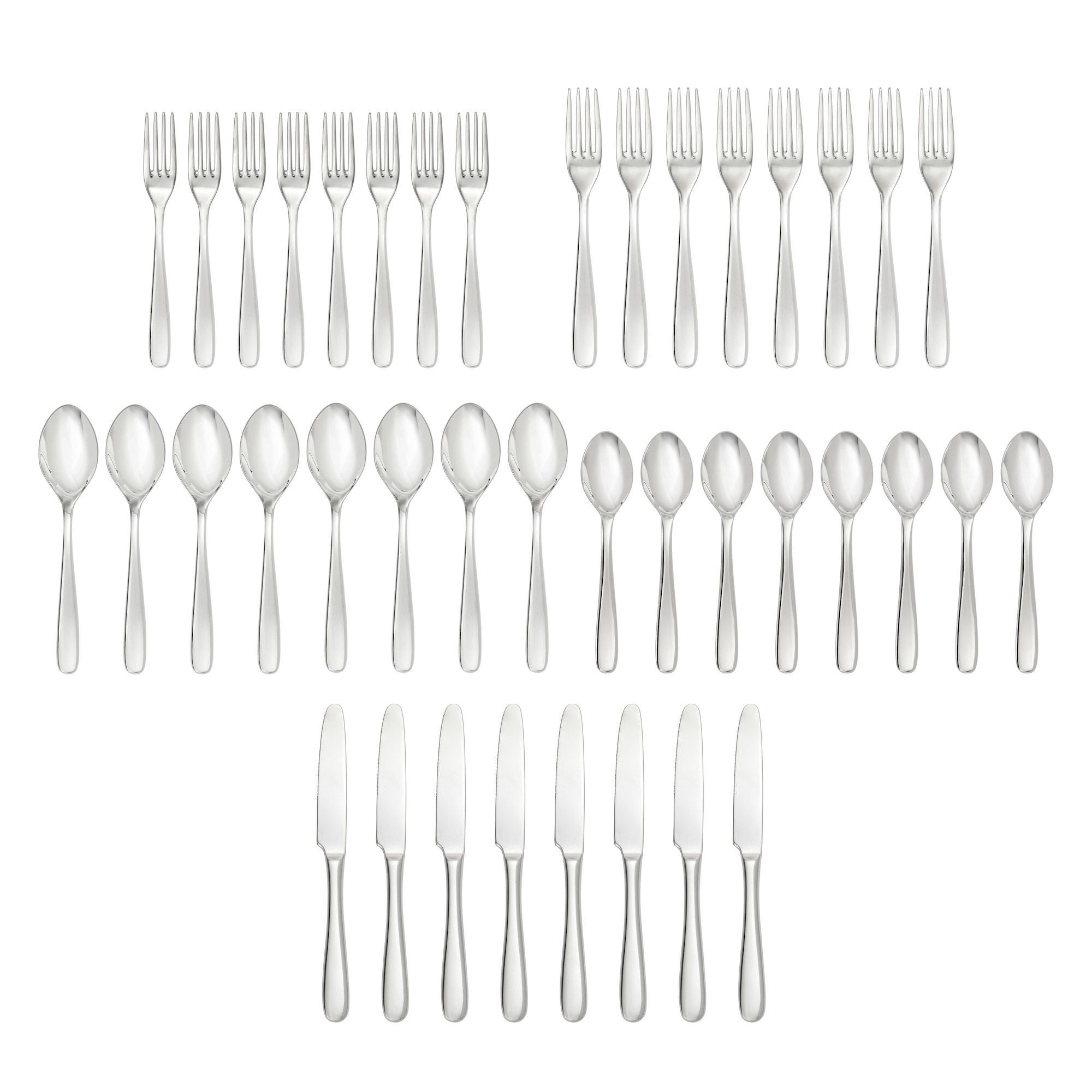 Fortessa Grand City 40-piece Flatware Set