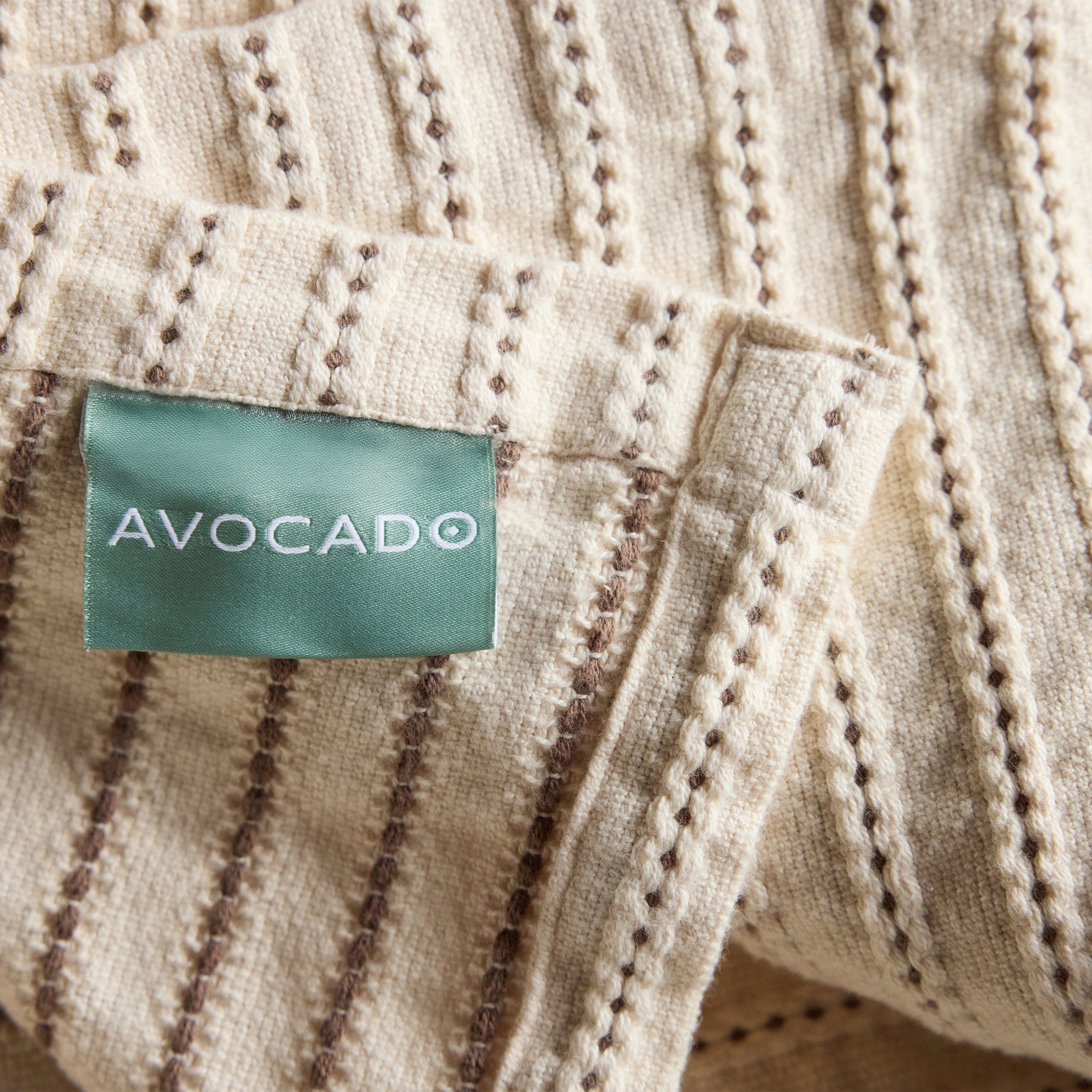 Avocado Organic Cotton Throw