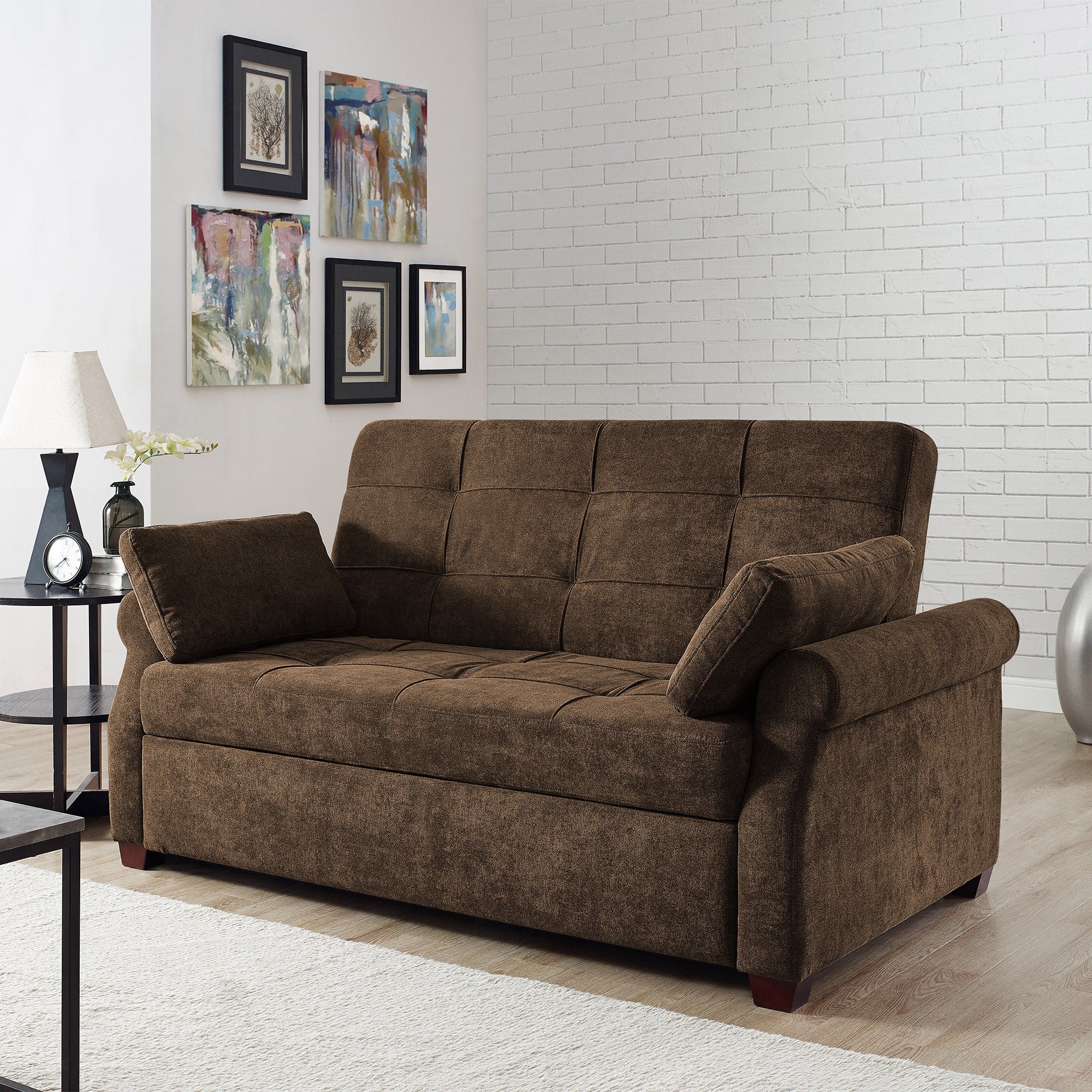 Bryson Beautyrest Fabric Queen Sleeper Sofa