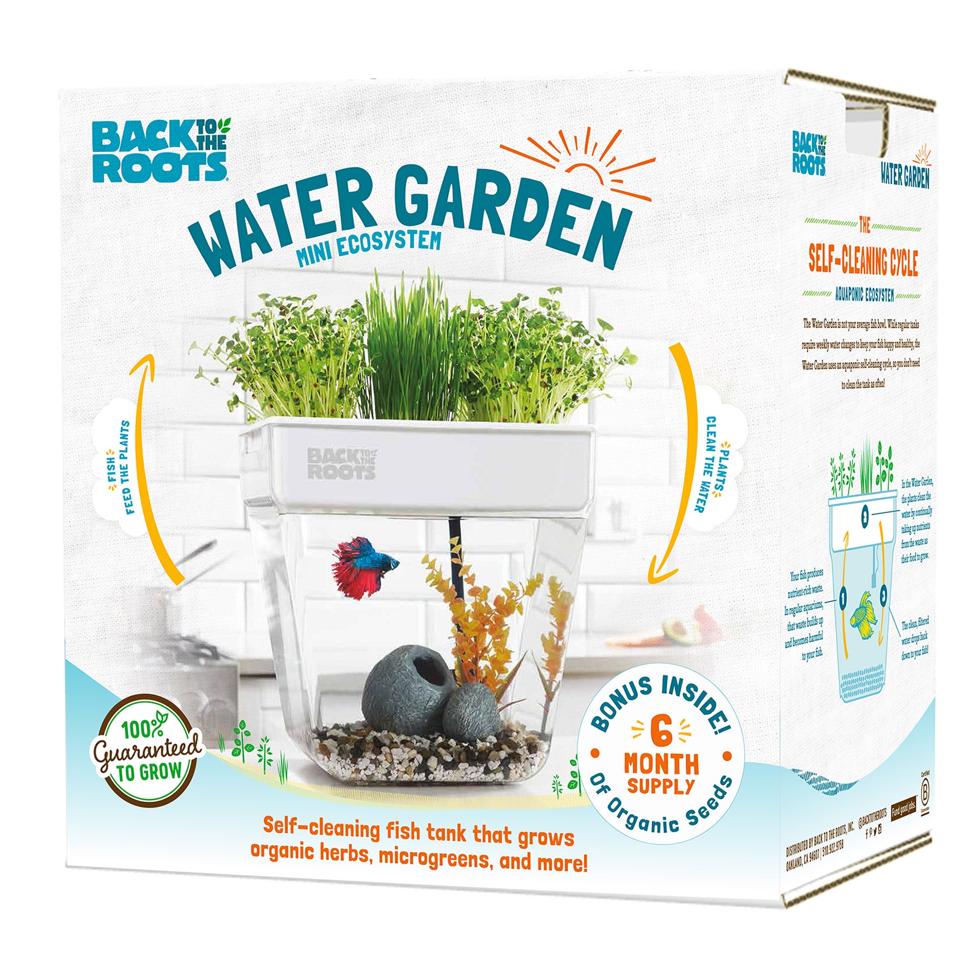 Back to the Roots Water Garden Mini Ecosystem