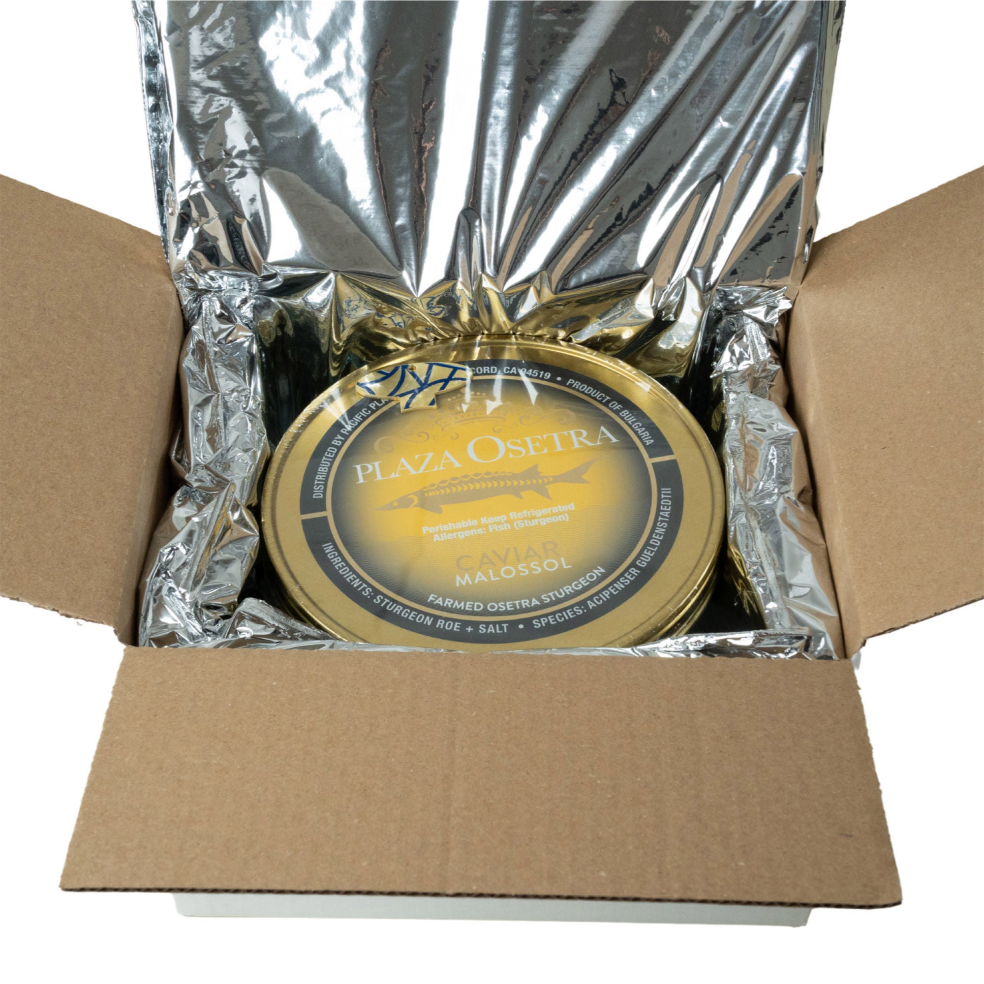 Plaza Osetra Kilo Caviar Pack