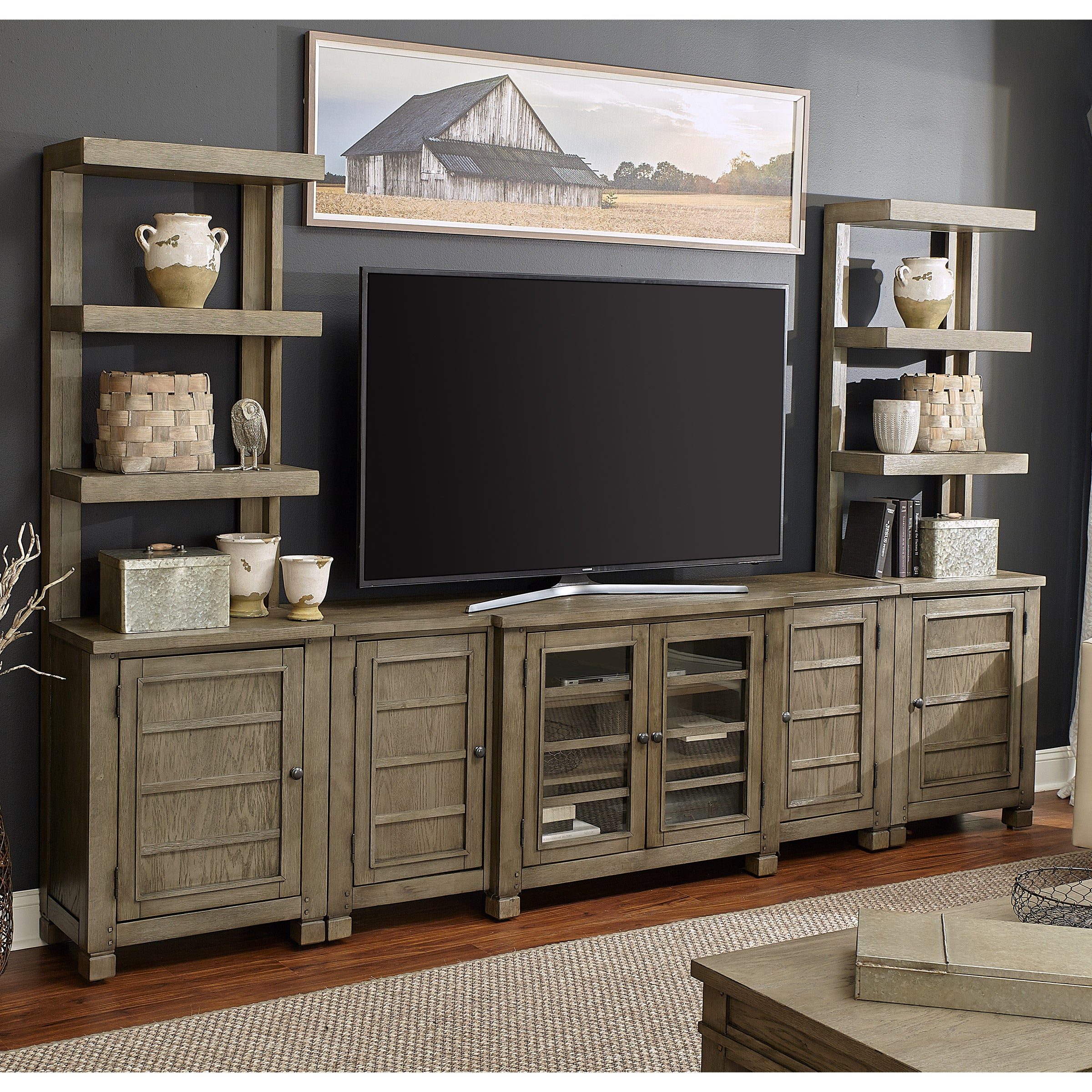 East Lake Entertainment Wall