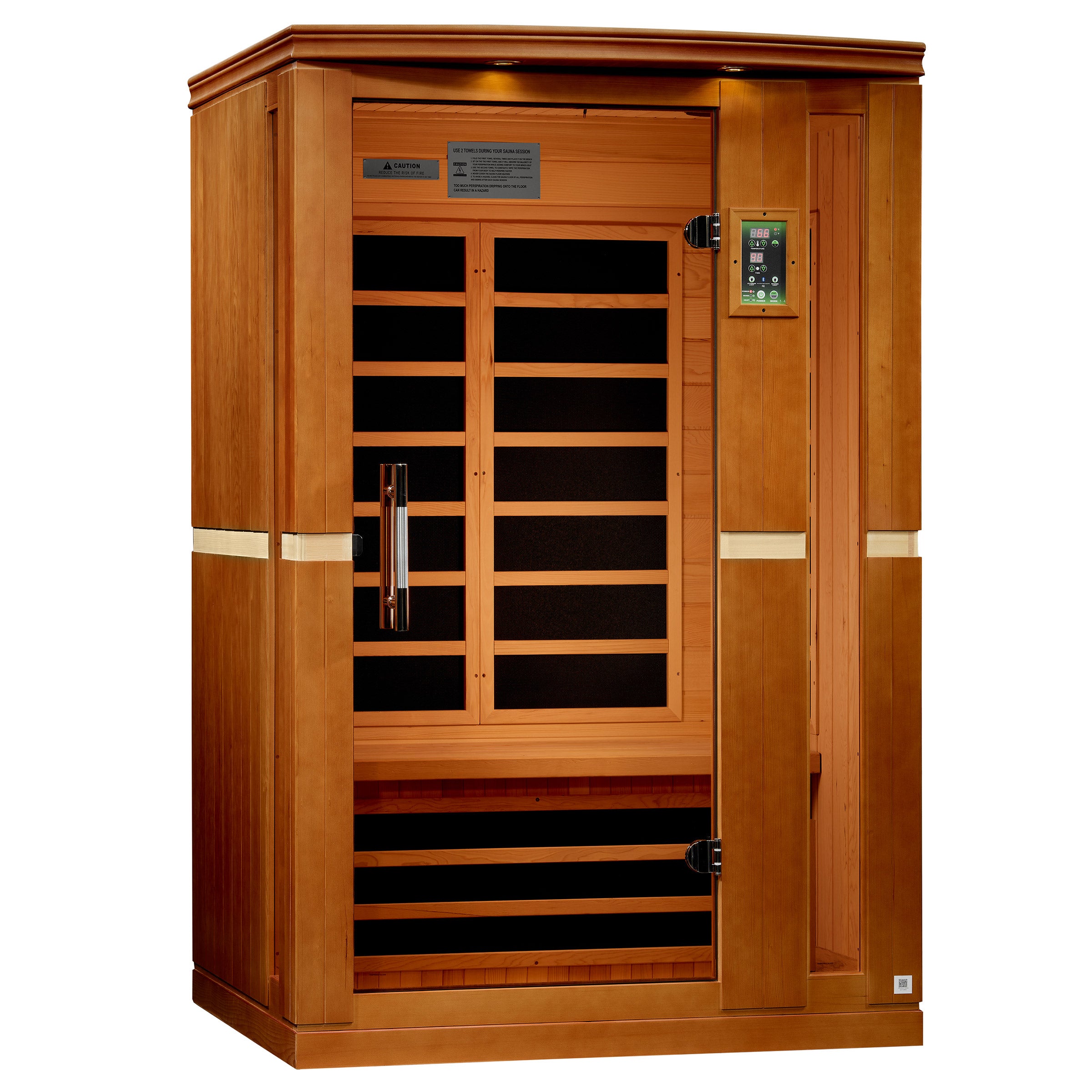 Dynamic Vittoria Elite 2-person Ultra Low EMF FAR Infrared Indoor Sauna