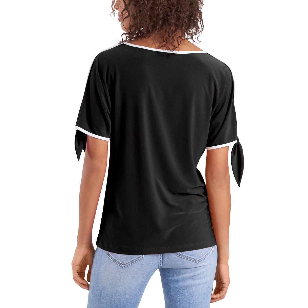 Two by Vince Camuto Ladies' Tie Sleeve Top