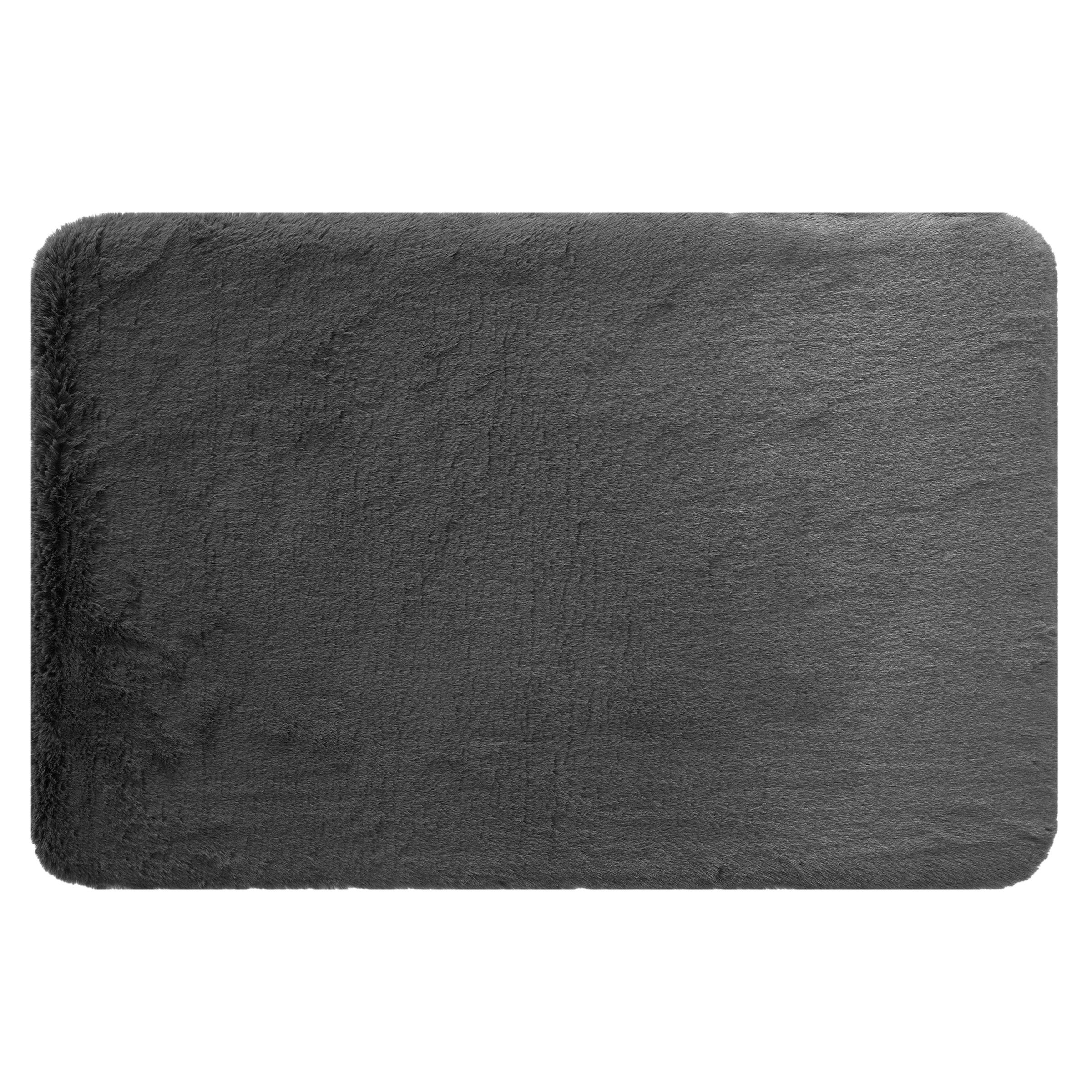 Essential Spa Faux Rabbit Fur Bathmat
