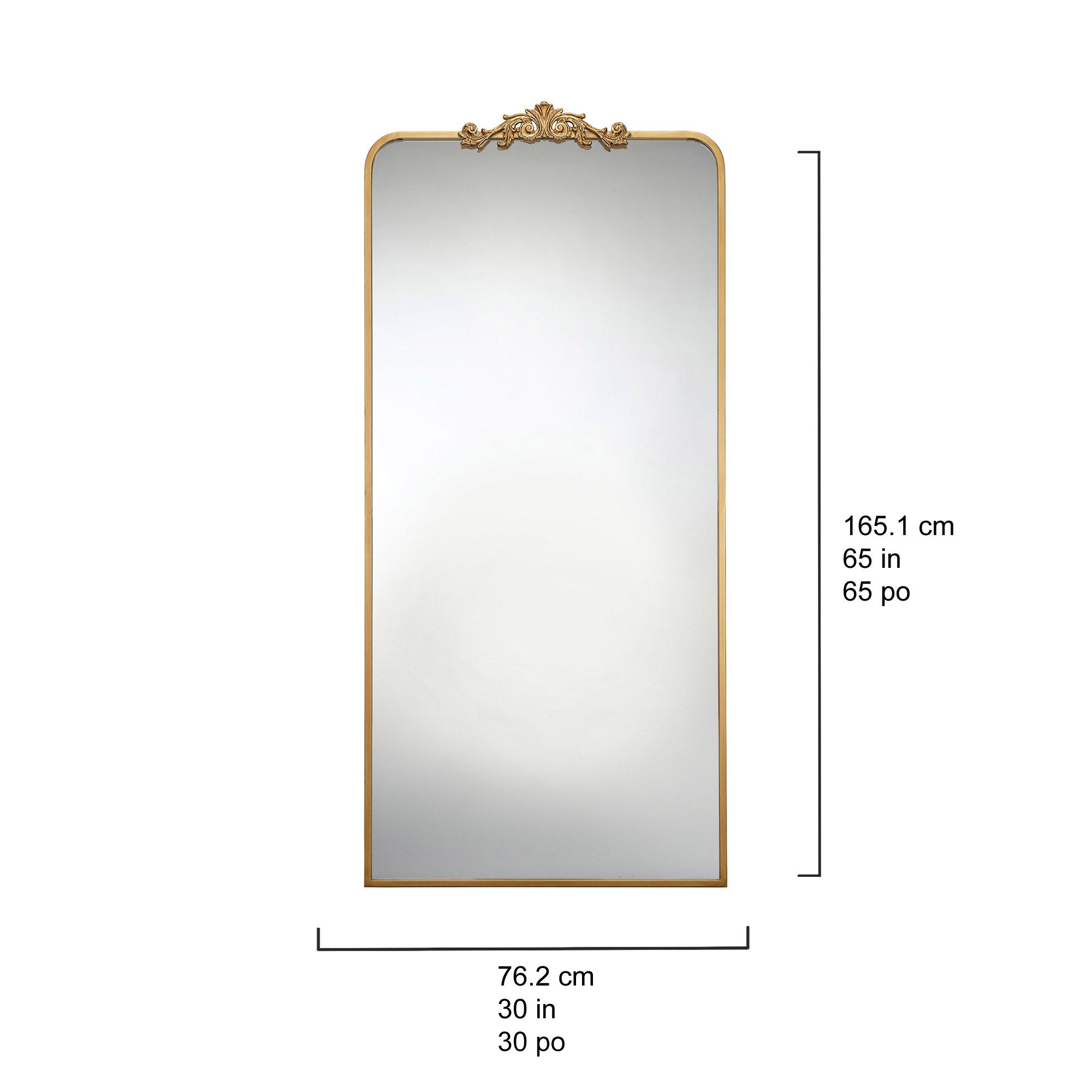 Ravena 30" x 65" Floor Mirror