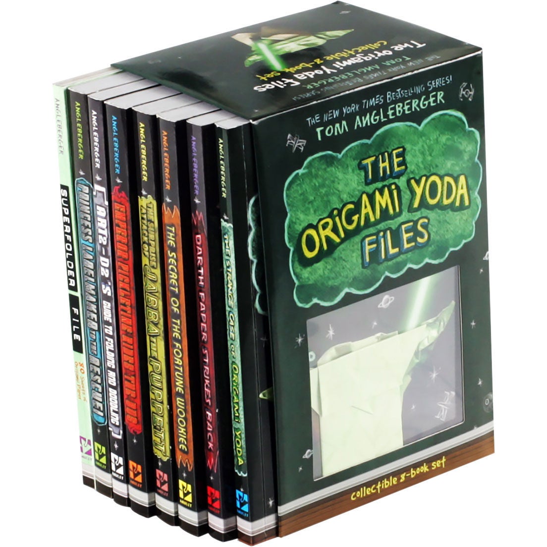 The Origami Yoda Files: 8 Book Box Set by Tom Angleberger