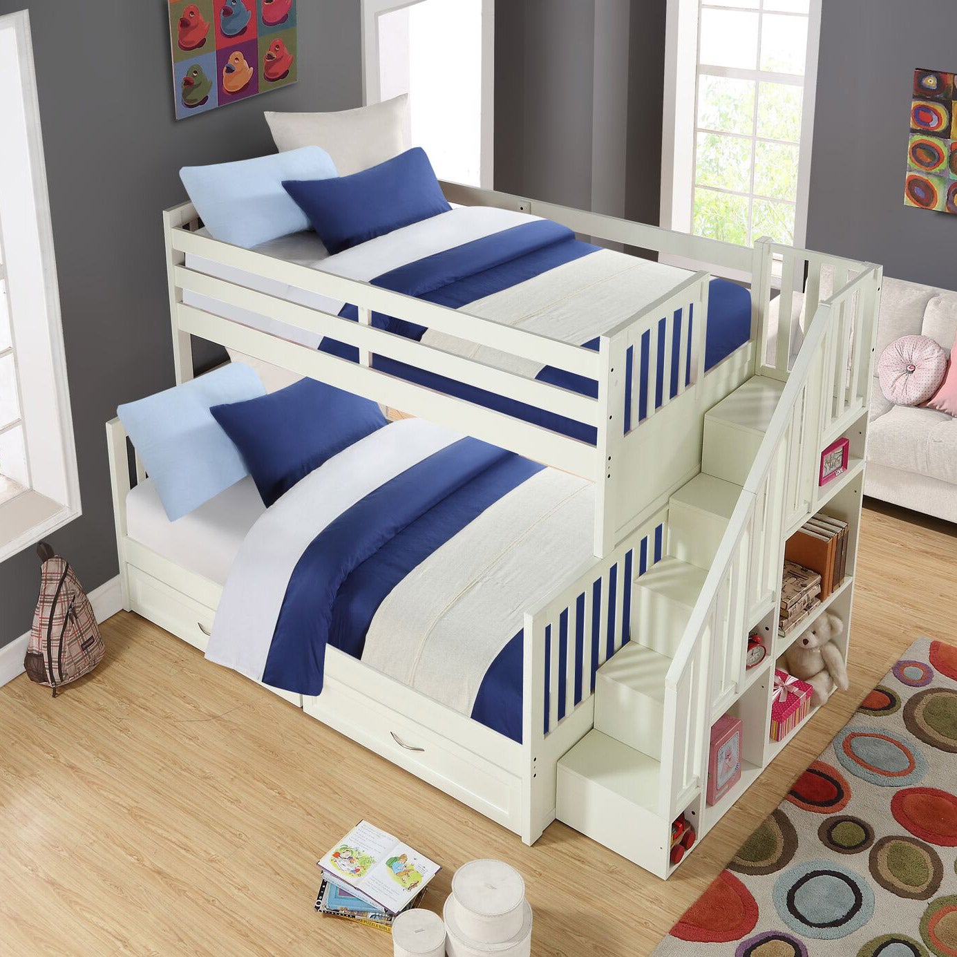 Caramia Kids Emily Staircase Bunk Bed