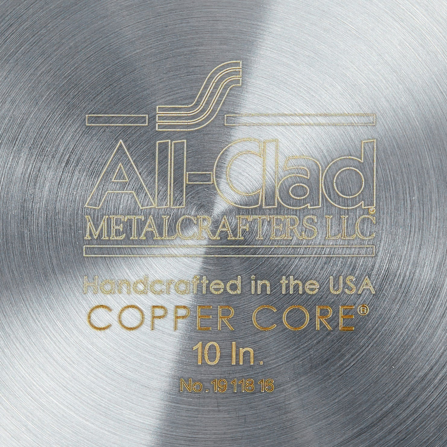 All-Clad Copper Core Stainless Steel 10" Fry Pan