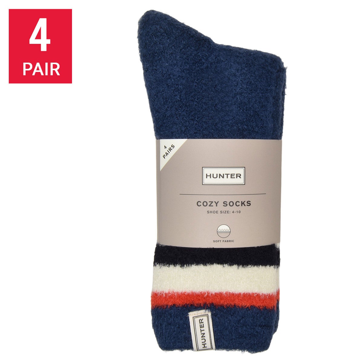 Hunter Women's Cozy Sock, 4-pair