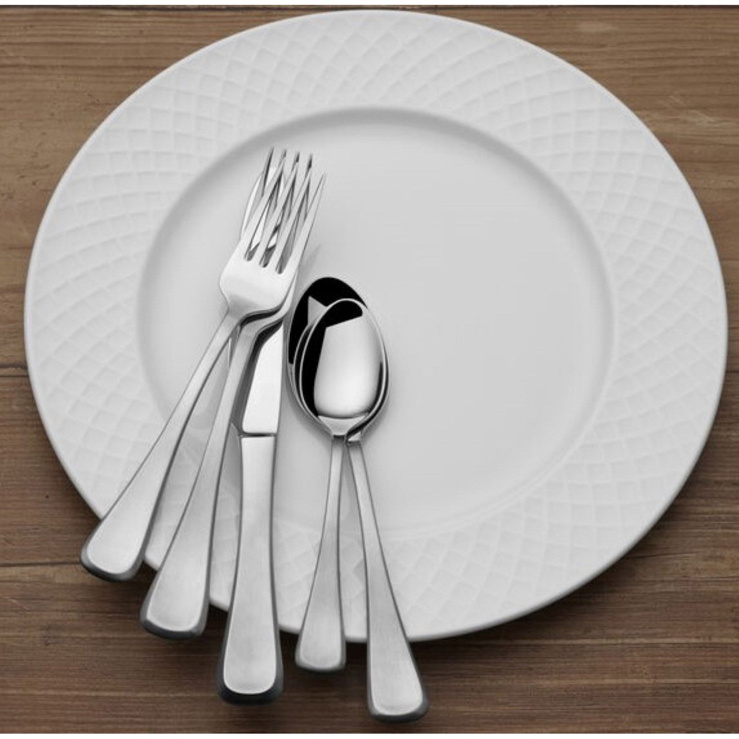 Mikasa Cosmo Satin 65-Piece Flatware Set