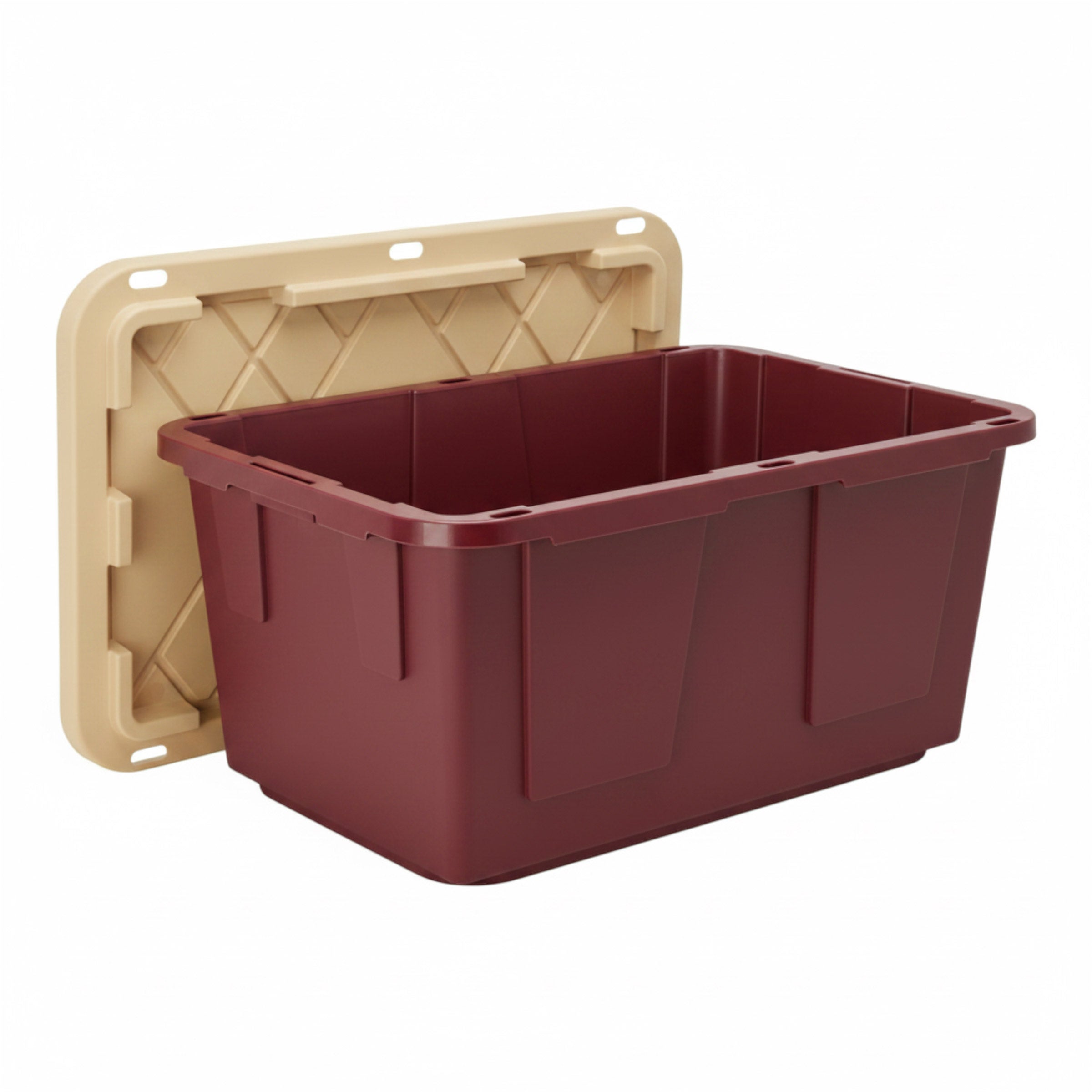 GreenMade 27 Gallon NCAA Licensed Storage Bin, 8-pack
