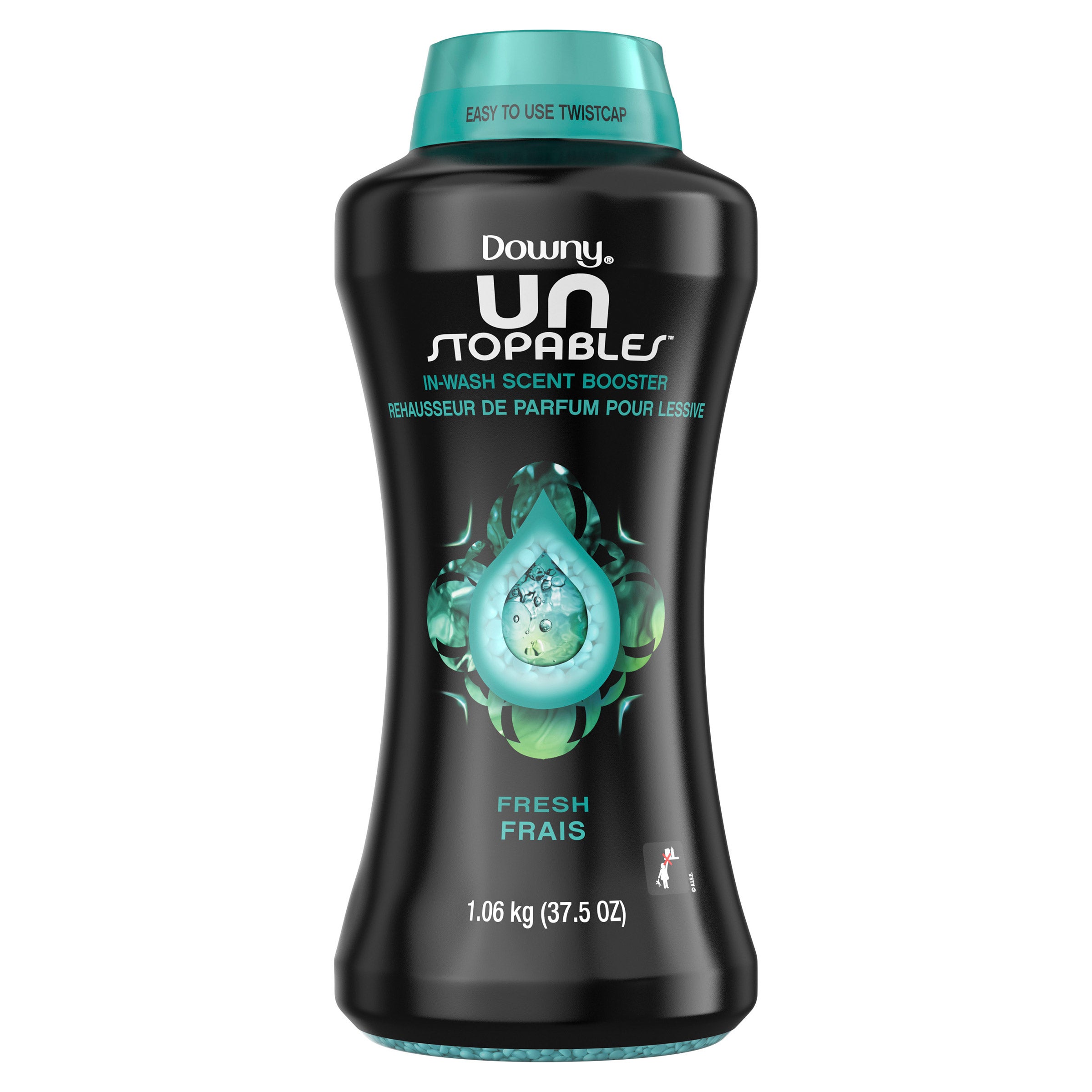 Downy Unstopables HE In-Wash Scent Booster Beads, Fresh, 37.5 oz